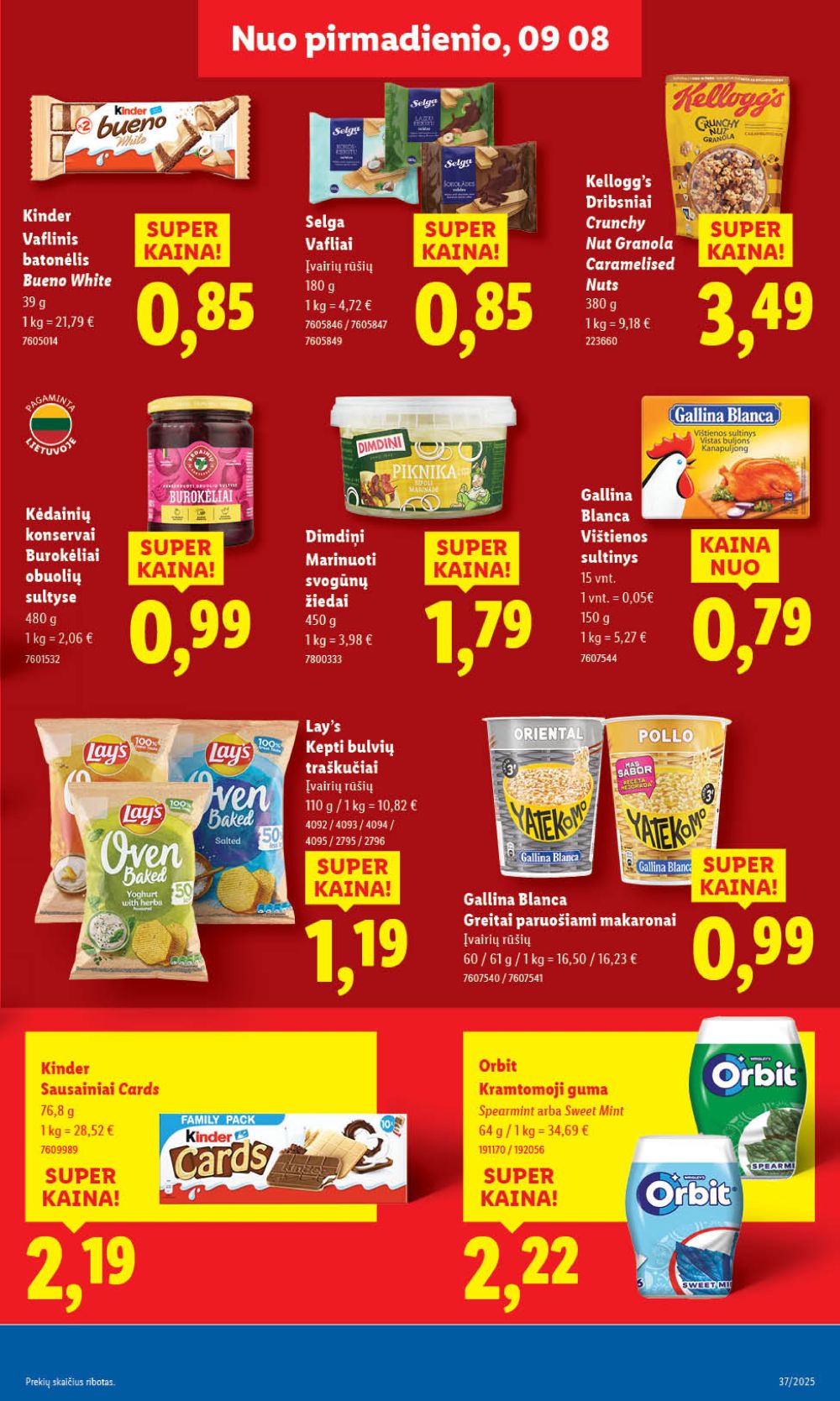lidl - LIDL - Maisto prekių pasiūlymai (2025 09 08 - 2025 09 14) - page: 27 lidl - LIDL - Maisto prekių pasiūlymai (2025 09 08 - 2025 09 14) - page: 27