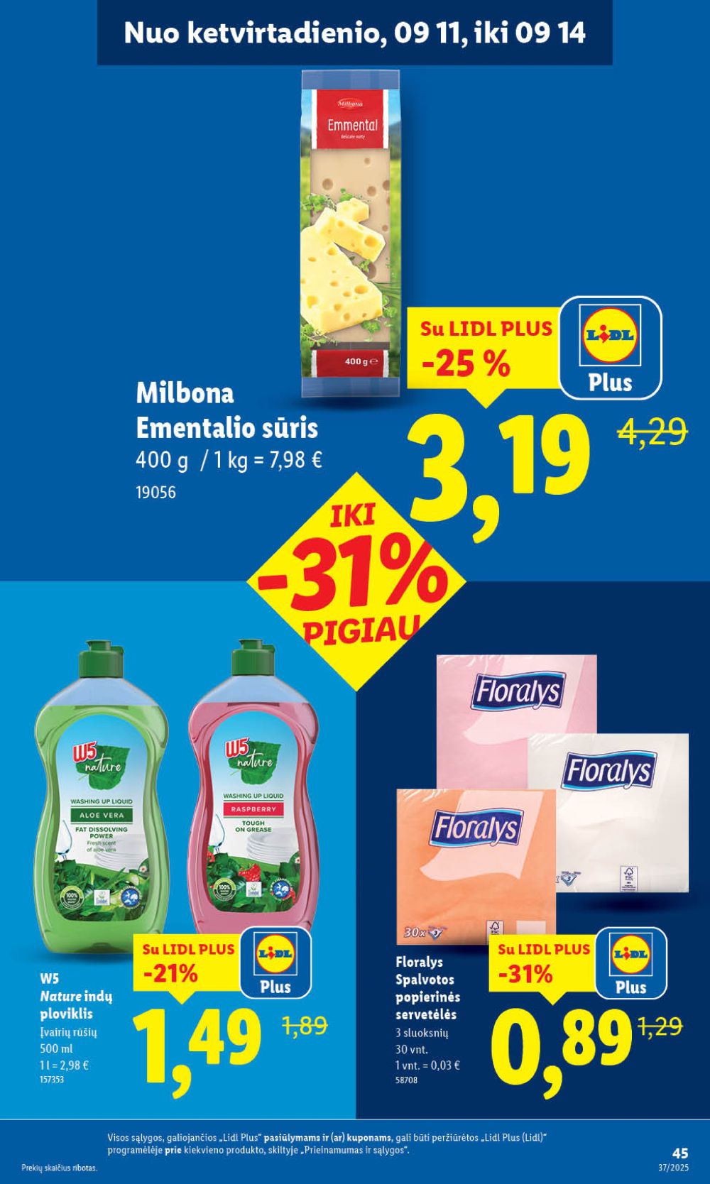 lidl - LIDL - Maisto prekių pasiūlymai (2025 09 08 - 2025 09 14) - page: 45 lidl - LIDL - Maisto prekių pasiūlymai (2025 09 08 - 2025 09 14) - page: 45