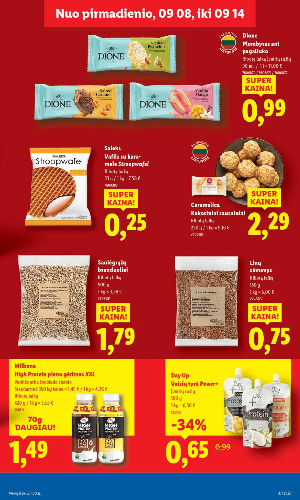 lidl - LIDL - Maisto prekių pasiūlymai (2025 09 11 - 2025 09 14) - page: 43 lidl - LIDL - Maisto prekių pasiūlymai (2025 09 11 - 2025 09 14) - page: 43