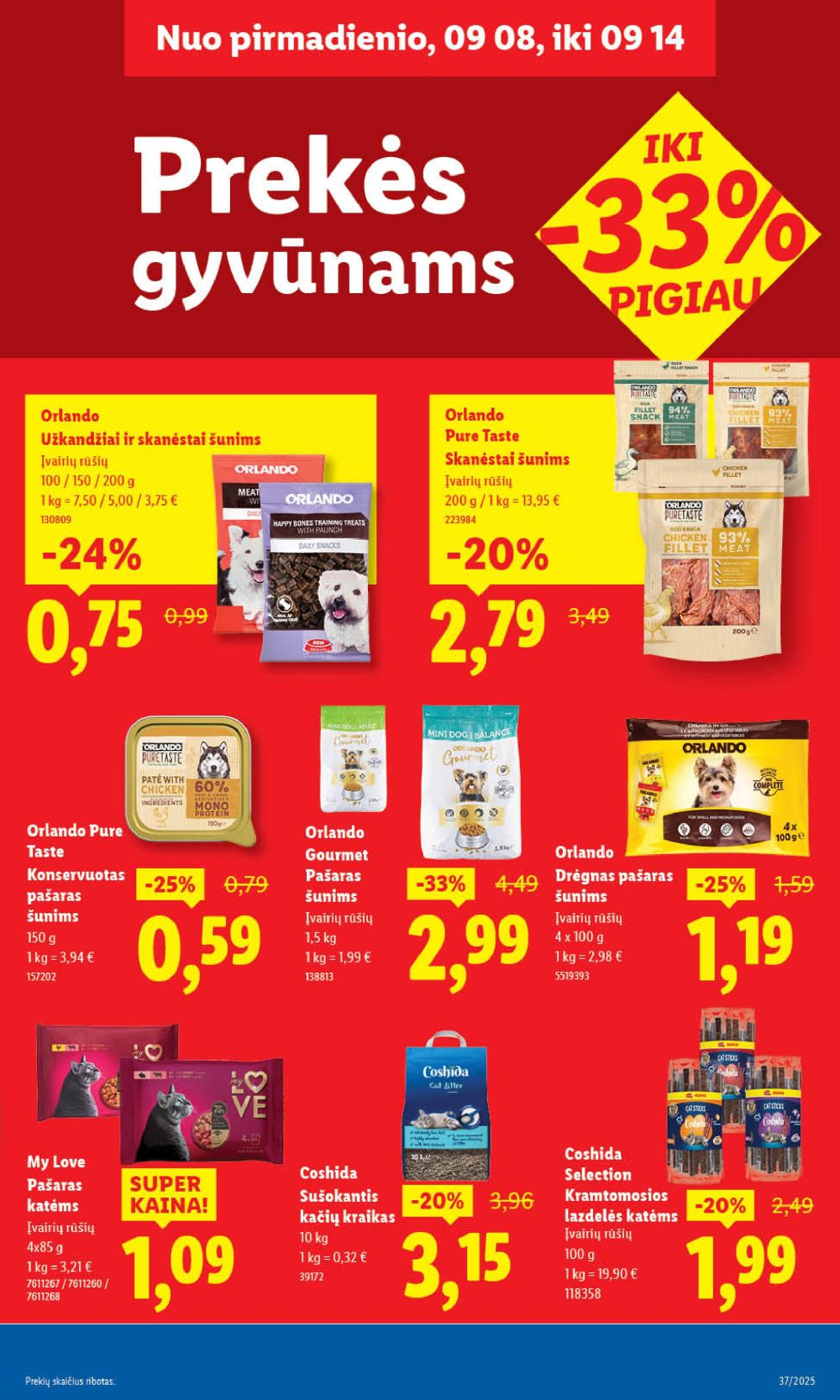 lidl - LIDL - Maisto prekių pasiūlymai (2025 09 11 - 2025 09 14) - page: 45 lidl - LIDL - Maisto prekių pasiūlymai (2025 09 11 - 2025 09 14) - page: 45