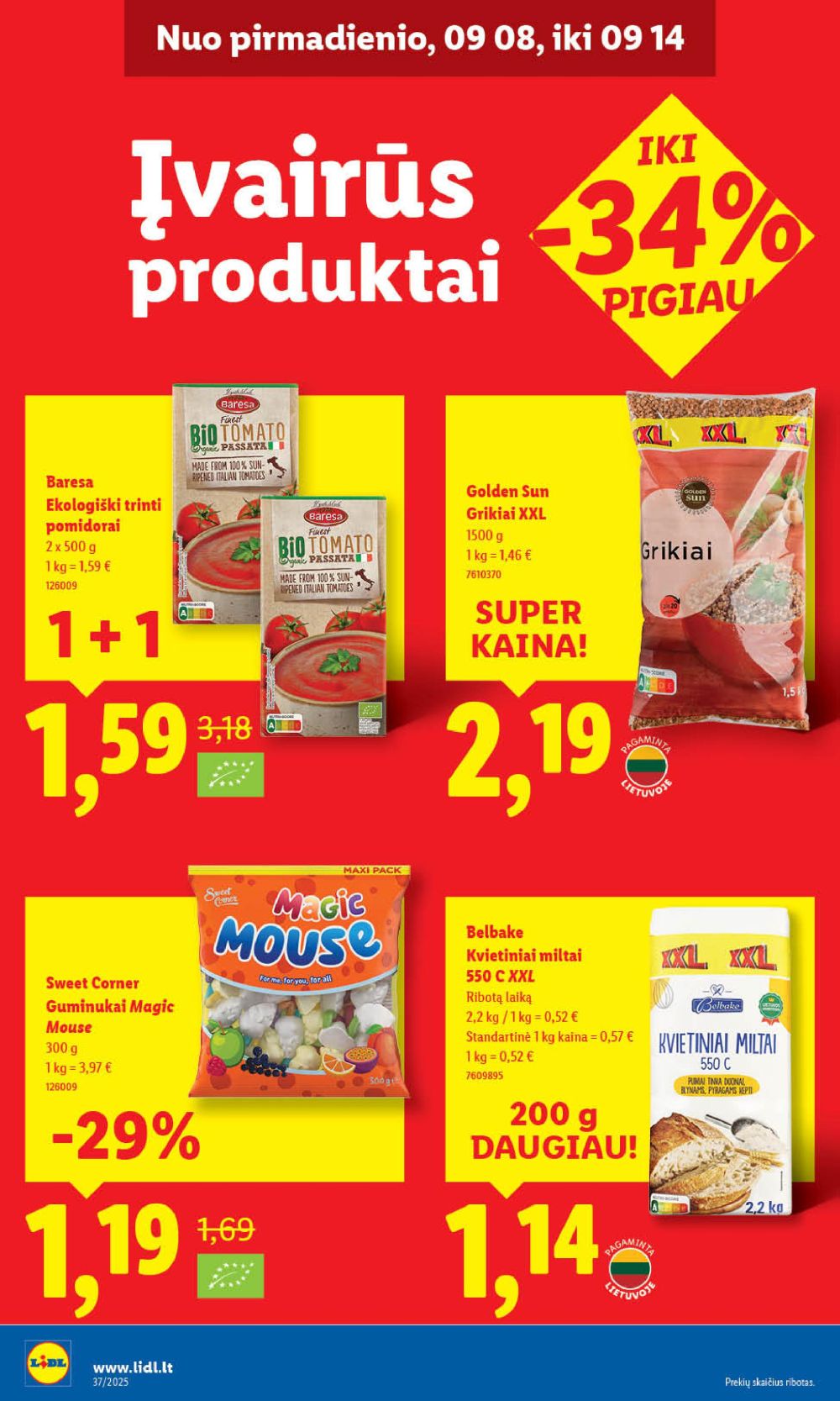 lidl - LIDL - Maisto prekių pasiūlymai (2025 09 11 - 2025 09 14) - page: 42 lidl - LIDL - Maisto prekių pasiūlymai (2025 09 11 - 2025 09 14) - page: 42