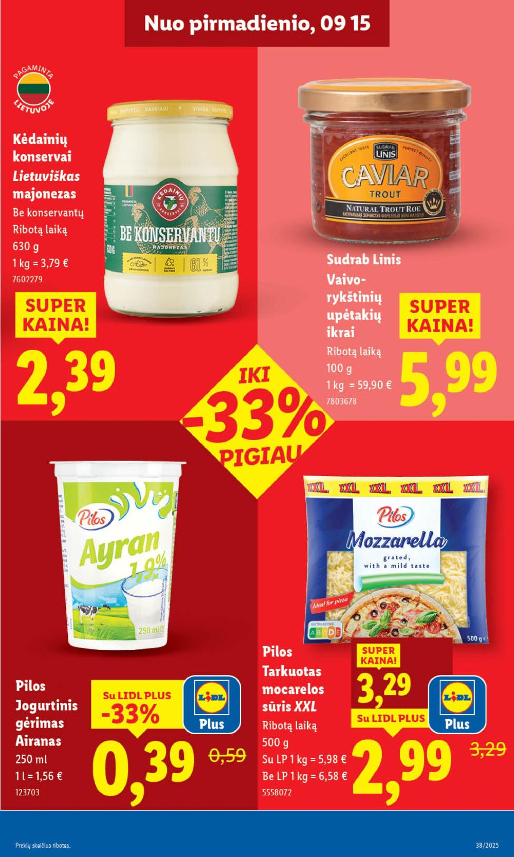 lidl - LIDL - Maisto prekių pasiūlymai (2025 09 15 - 2025 09 21) - page: 21 lidl - LIDL - Maisto prekių pasiūlymai (2025 09 15 - 2025 09 21) - page: 21