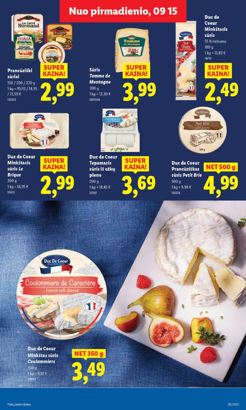 lidl - LIDL - Maisto prekių pasiūlymai (2025 09 15 - 2025 09 21) - page: 15 lidl - LIDL - Maisto prekių pasiūlymai (2025 09 15 - 2025 09 21) - page: 15
