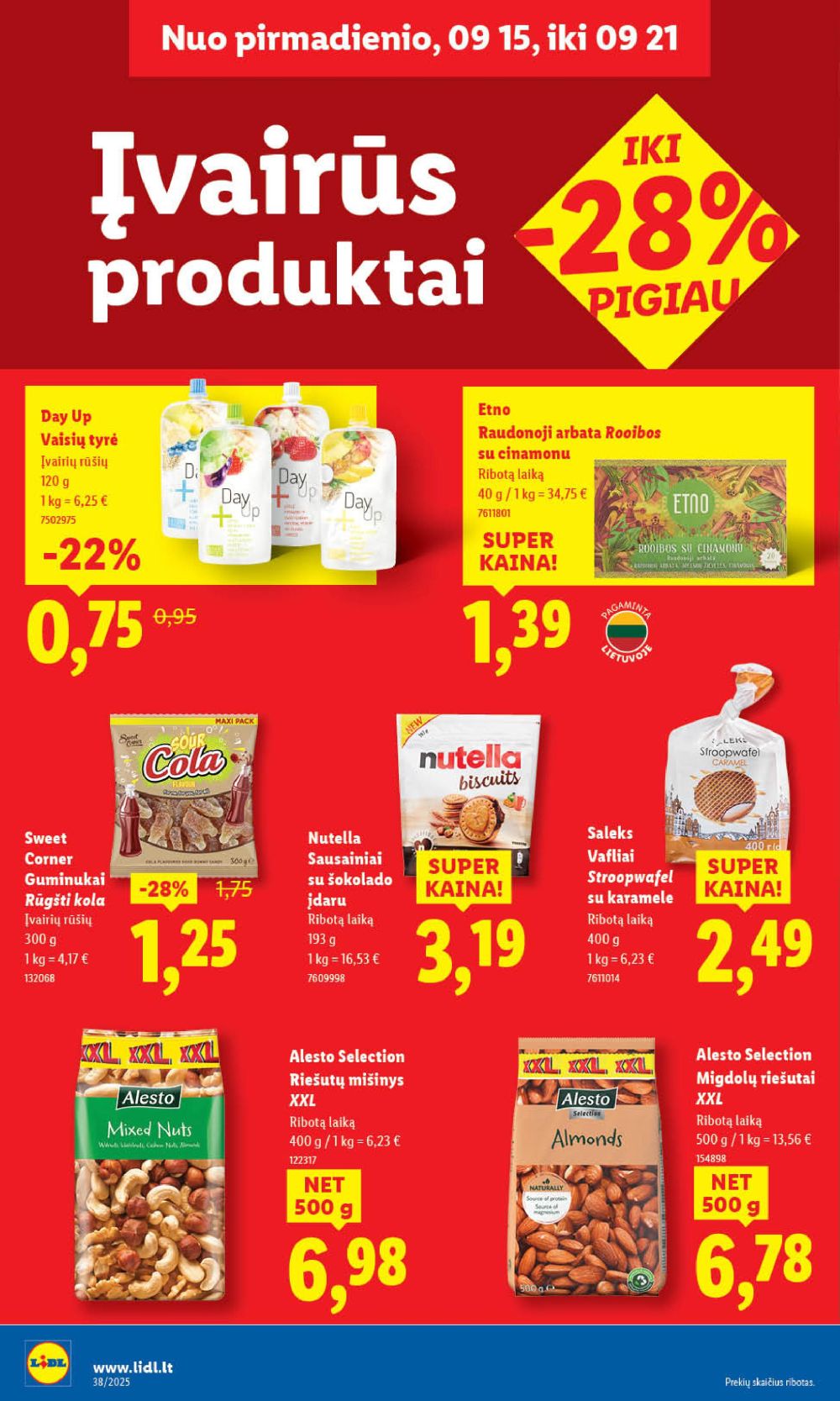 lidl - LIDL - Maisto prekių pasiūlymai (2025 09 15 - 2025 09 21) - page: 34 lidl - LIDL - Maisto prekių pasiūlymai (2025 09 15 - 2025 09 21) - page: 34