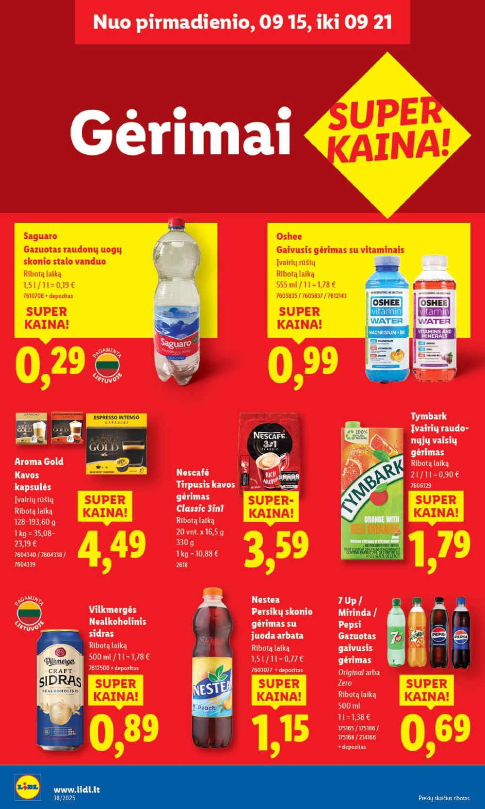 lidl - LIDL - Maisto prekių pasiūlymai (2025 09 15 - 2025 09 21) - page: 30 lidl - LIDL - Maisto prekių pasiūlymai (2025 09 15 - 2025 09 21) - page: 30