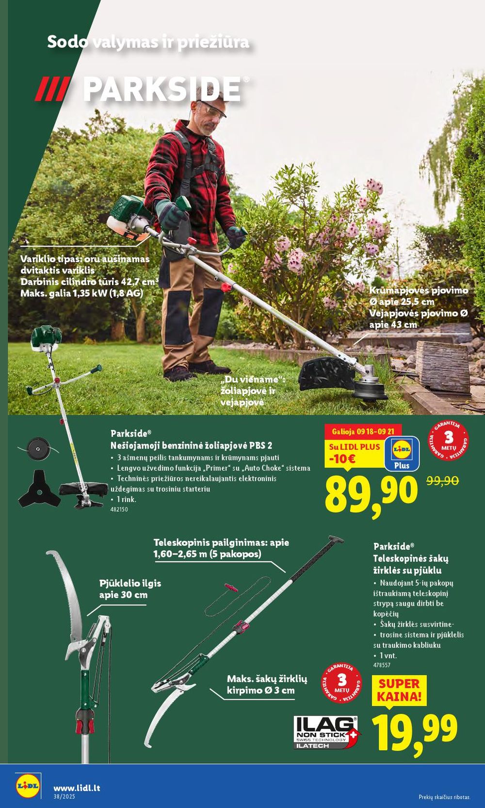 lidl - LIDL - Ne maisto prekių pasiūlymai (2025 09 15 - 2025 09 21) - page: 20