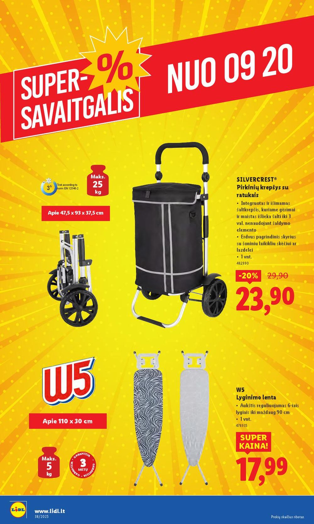 lidl - LIDL - Ne maisto prekių pasiūlymai (2025 09 15 - 2025 09 21) - page: 36