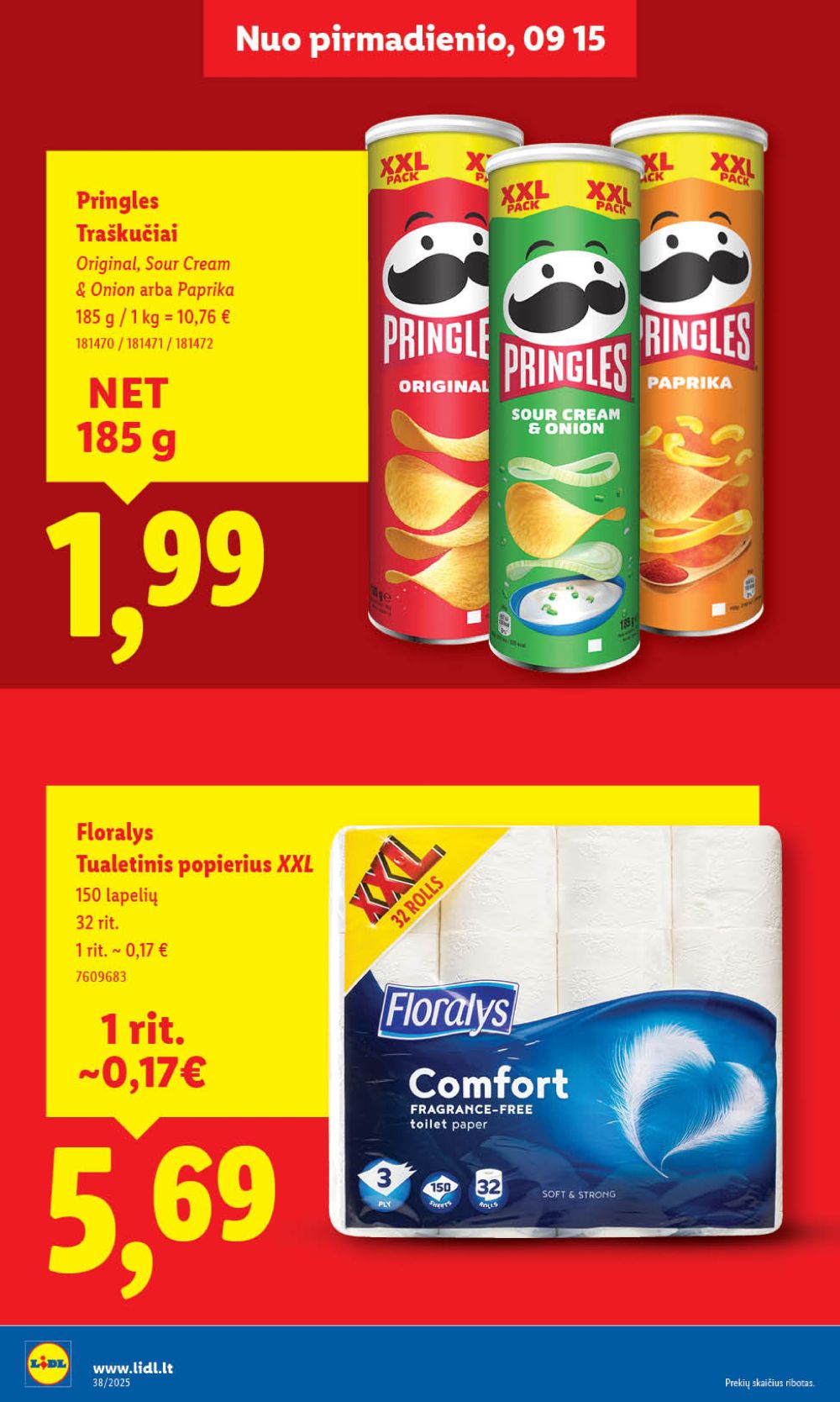 lidl - LIDL - Maisto prekių pasiūlymai (2025 09 18 - 2025 09 21) - page: 30