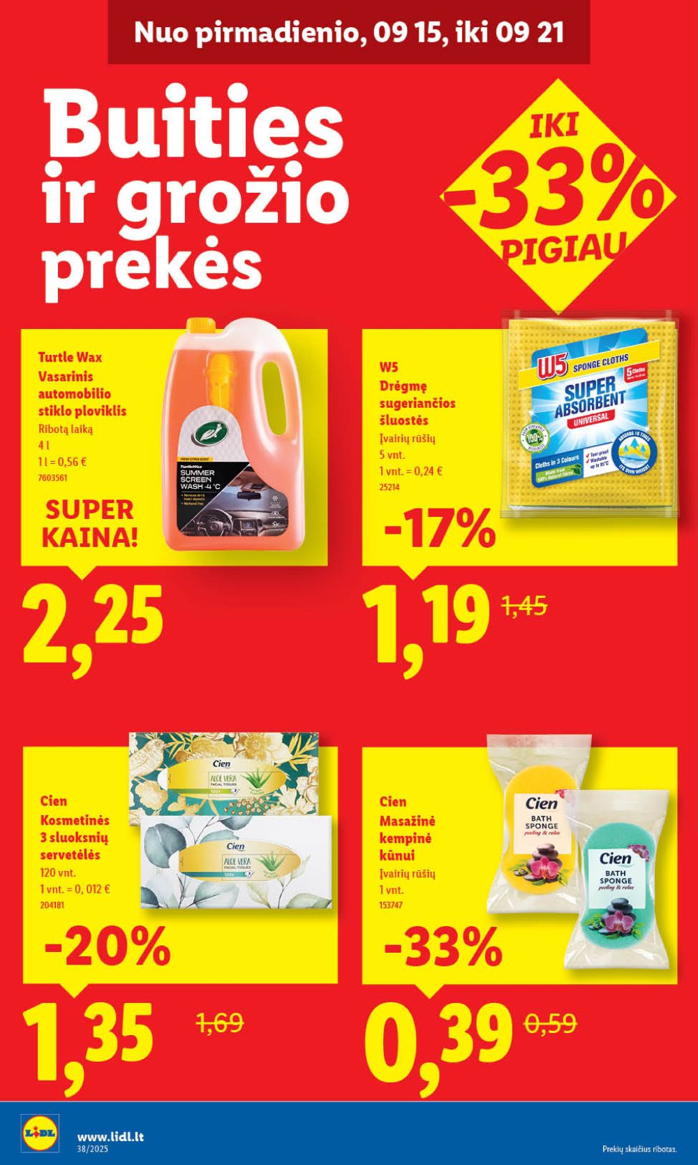 lidl - LIDL - Maisto prekių pasiūlymai (2025 09 18 - 2025 09 21) - page: 46