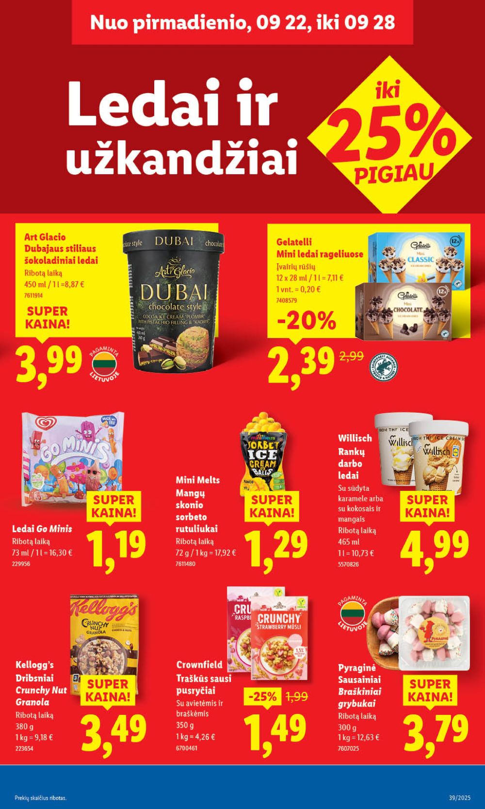 lidl - LIDL - Maisto prekių pasiūlymai (2025 09 22 - 2025 09 28) - page: 33 lidl - LIDL - Maisto prekių pasiūlymai (2025 09 22 - 2025 09 28) - page: 33
