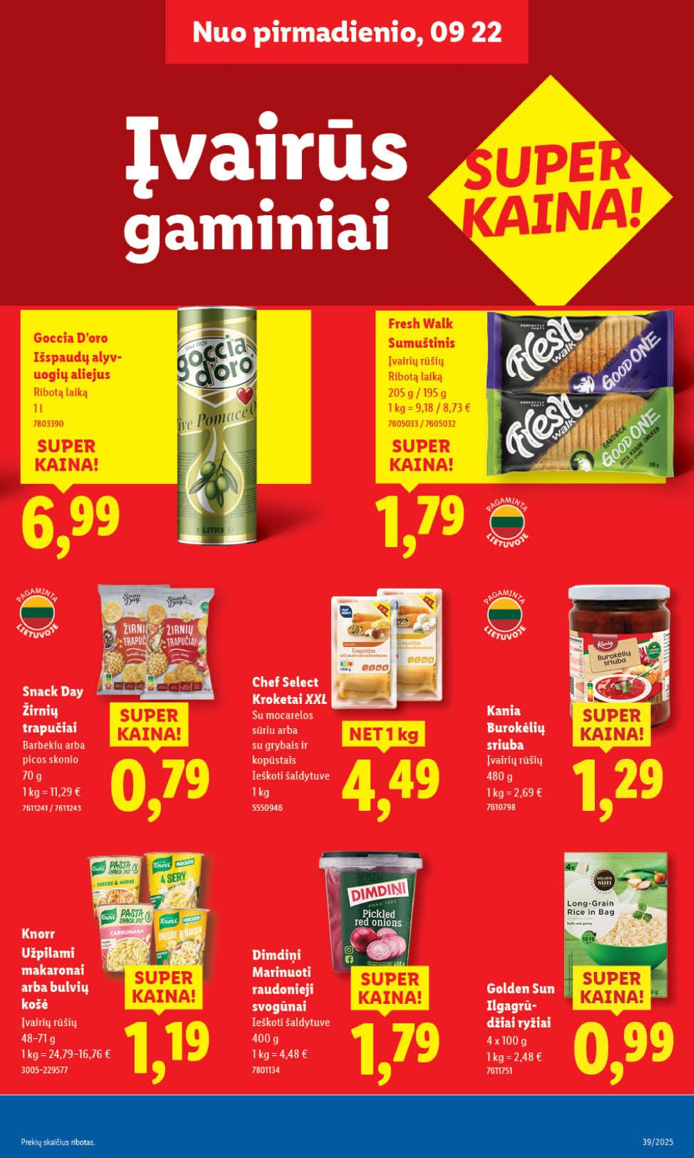 lidl - LIDL - Maisto prekių pasiūlymai (2025 09 22 - 2025 09 28) - page: 31 lidl - LIDL - Maisto prekių pasiūlymai (2025 09 22 - 2025 09 28) - page: 31