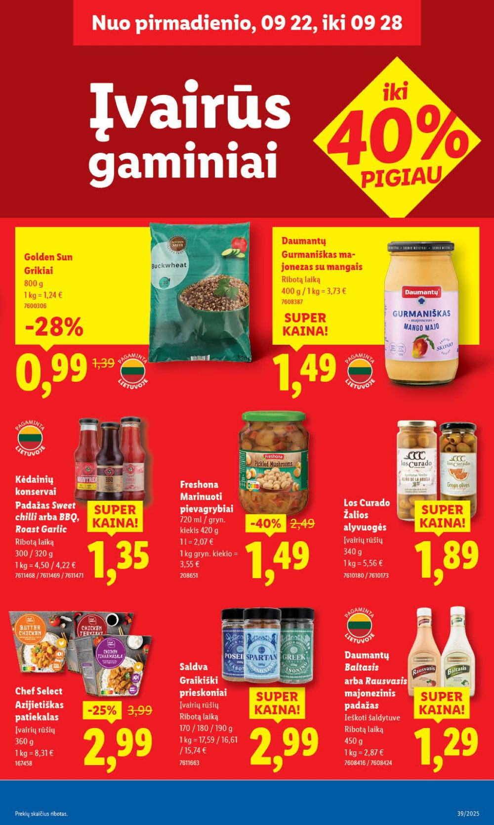 lidl - LIDL - Maisto prekių pasiūlymai (2025 09 22 - 2025 09 28) - page: 29 lidl - LIDL - Maisto prekių pasiūlymai (2025 09 22 - 2025 09 28) - page: 29