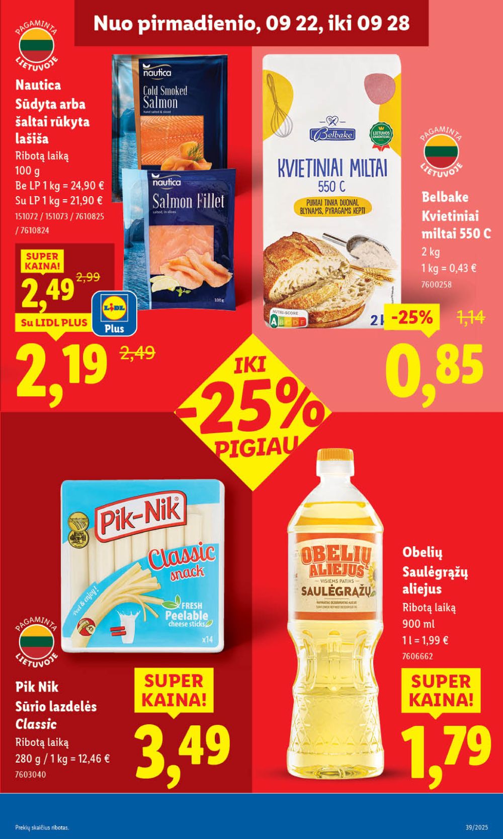 lidl - LIDL - Maisto prekių pasiūlymai (2025 09 22 - 2025 09 28) - page: 23 lidl - LIDL - Maisto prekių pasiūlymai (2025 09 22 - 2025 09 28) - page: 23