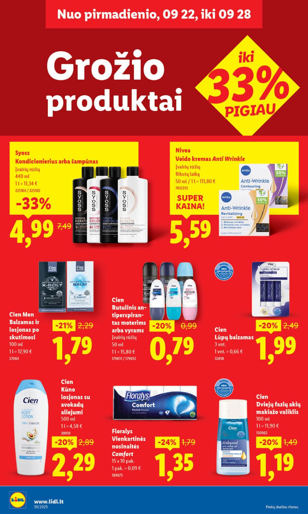 lidl - LIDL - Maisto prekių pasiūlymai (2025 09 22 - 2025 09 28) - page: 36 lidl - LIDL - Maisto prekių pasiūlymai (2025 09 22 - 2025 09 28) - page: 36