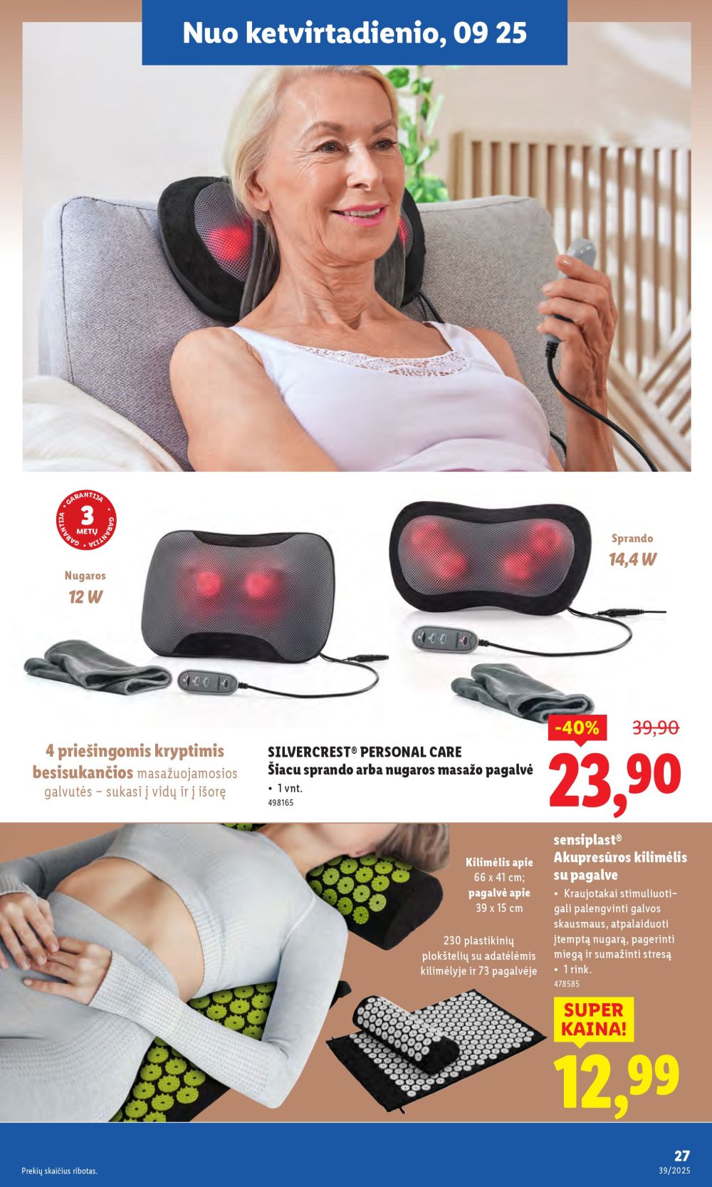 lidl - LIDL - Ne maisto prekių pasiūlymai (2025 09 22 - 2025 09 28) - page: 27 lidl - LIDL - Ne maisto prekių pasiūlymai (2025 09 22 - 2025 09 28) - page: 27