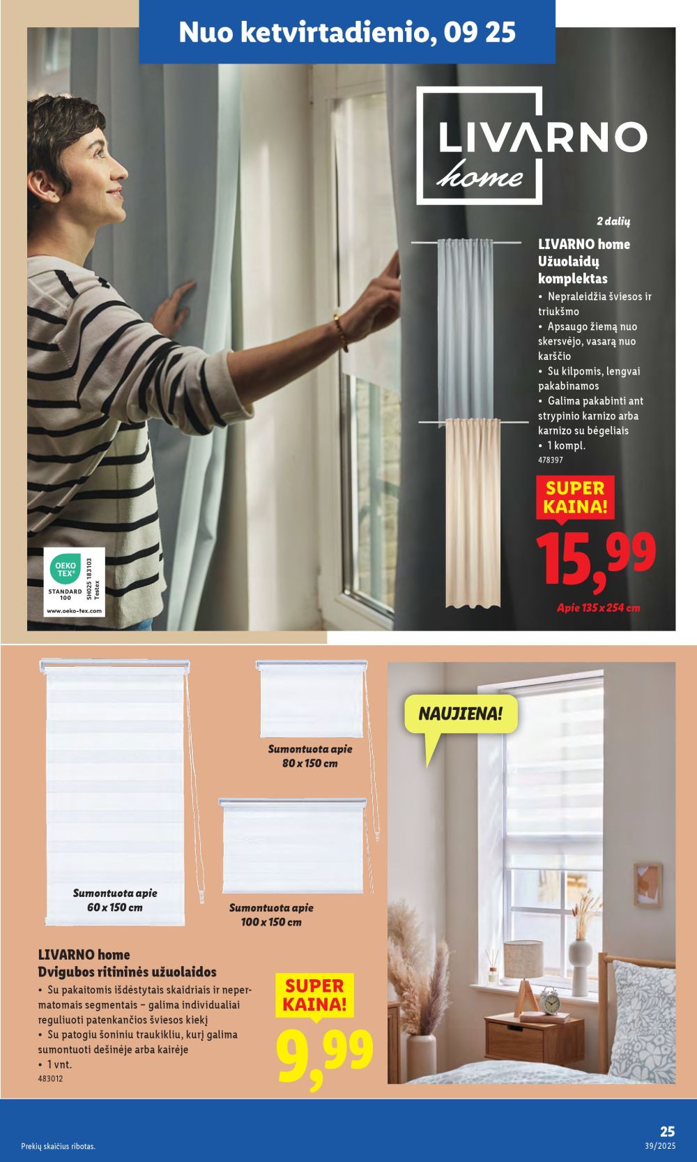 lidl - LIDL - Ne maisto prekių pasiūlymai (2025 09 22 - 2025 09 28) - page: 25 lidl - LIDL - Ne maisto prekių pasiūlymai (2025 09 22 - 2025 09 28) - page: 25