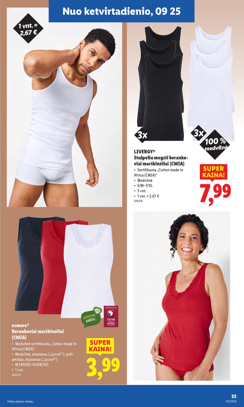 lidl - LIDL - Ne maisto prekių pasiūlymai (2025 09 22 - 2025 09 28) - page: 33 lidl - LIDL - Ne maisto prekių pasiūlymai (2025 09 22 - 2025 09 28) - page: 33