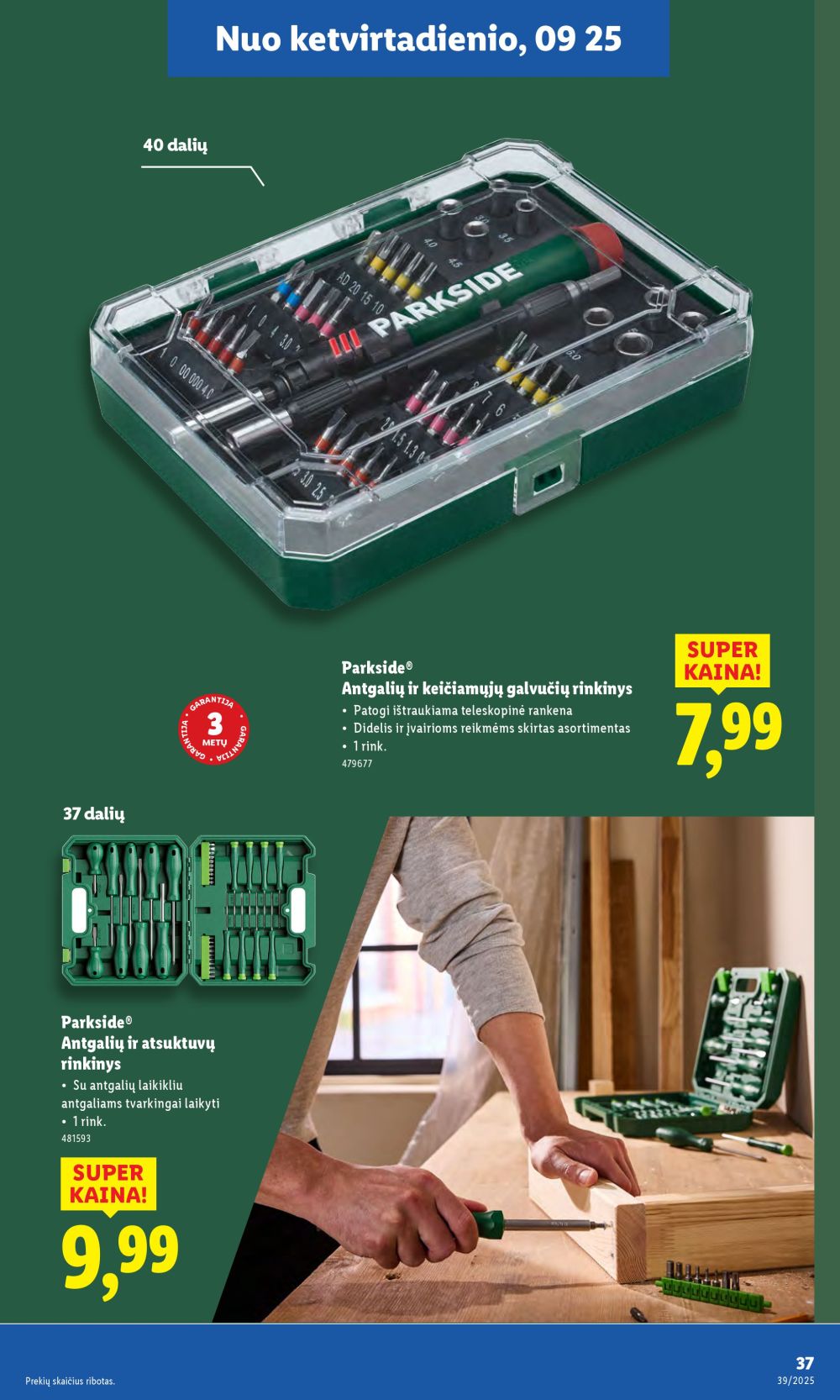 lidl - LIDL - Ne maisto prekių pasiūlymai (2025 09 22 - 2025 09 28) - page: 37 lidl - LIDL - Ne maisto prekių pasiūlymai (2025 09 22 - 2025 09 28) - page: 37