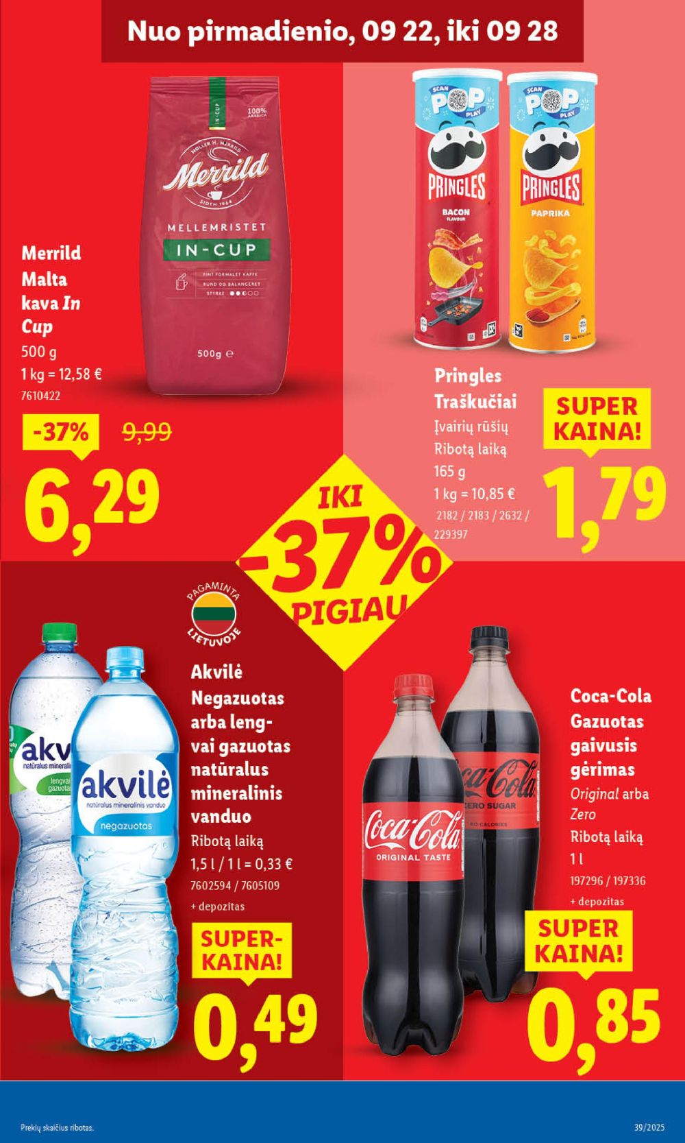 lidl - LIDL - Maisto prekių pasiūlymai (2025 09 25 - 2025 09 28) - page: 35 lidl - LIDL - Maisto prekių pasiūlymai (2025 09 25 - 2025 09 28) - page: 35