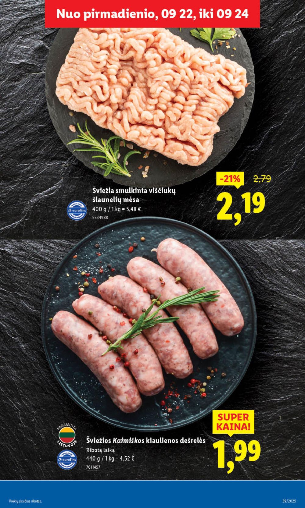 lidl - LIDL - Maisto prekių pasiūlymai (2025 09 25 - 2025 09 28) - page: 19 lidl - LIDL - Maisto prekių pasiūlymai (2025 09 25 - 2025 09 28) - page: 19