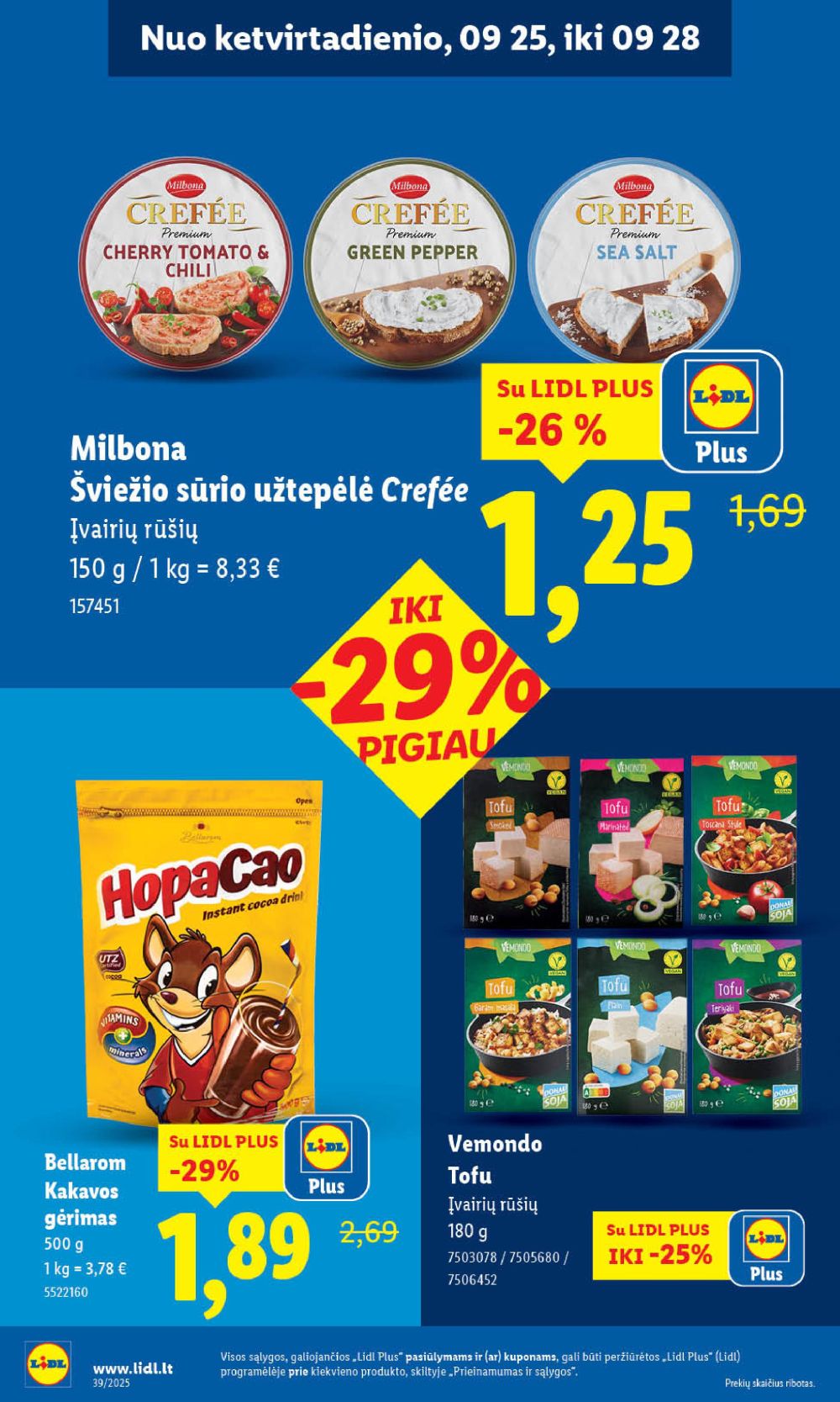 lidl - LIDL - Maisto prekių pasiūlymai (2025 09 25 - 2025 09 28) - page: 14 lidl - LIDL - Maisto prekių pasiūlymai (2025 09 25 - 2025 09 28) - page: 14