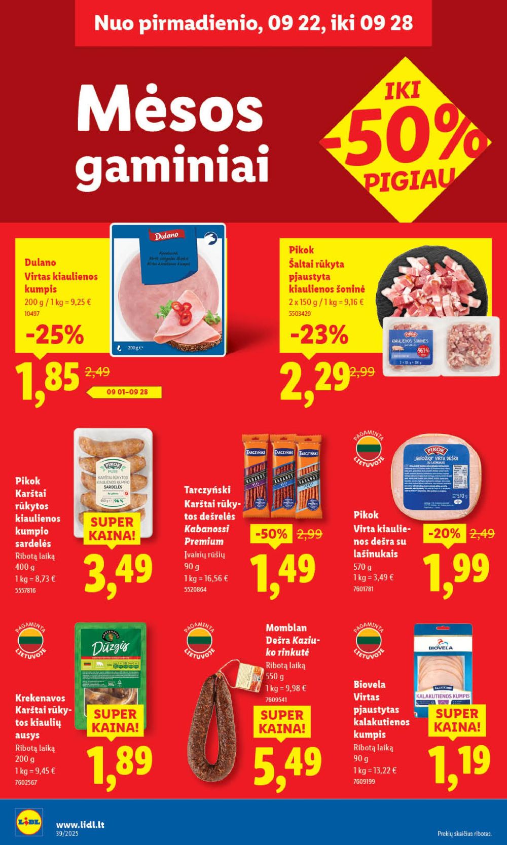 lidl - LIDL - Maisto prekių pasiūlymai (2025 09 25 - 2025 09 28) - page: 36 lidl - LIDL - Maisto prekių pasiūlymai (2025 09 25 - 2025 09 28) - page: 36