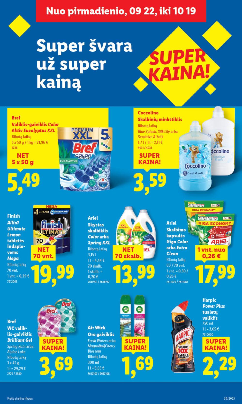 lidl - LIDL - Maisto prekių pasiūlymai (2025 09 25 - 2025 09 28) - page: 47 lidl - LIDL - Maisto prekių pasiūlymai (2025 09 25 - 2025 09 28) - page: 47