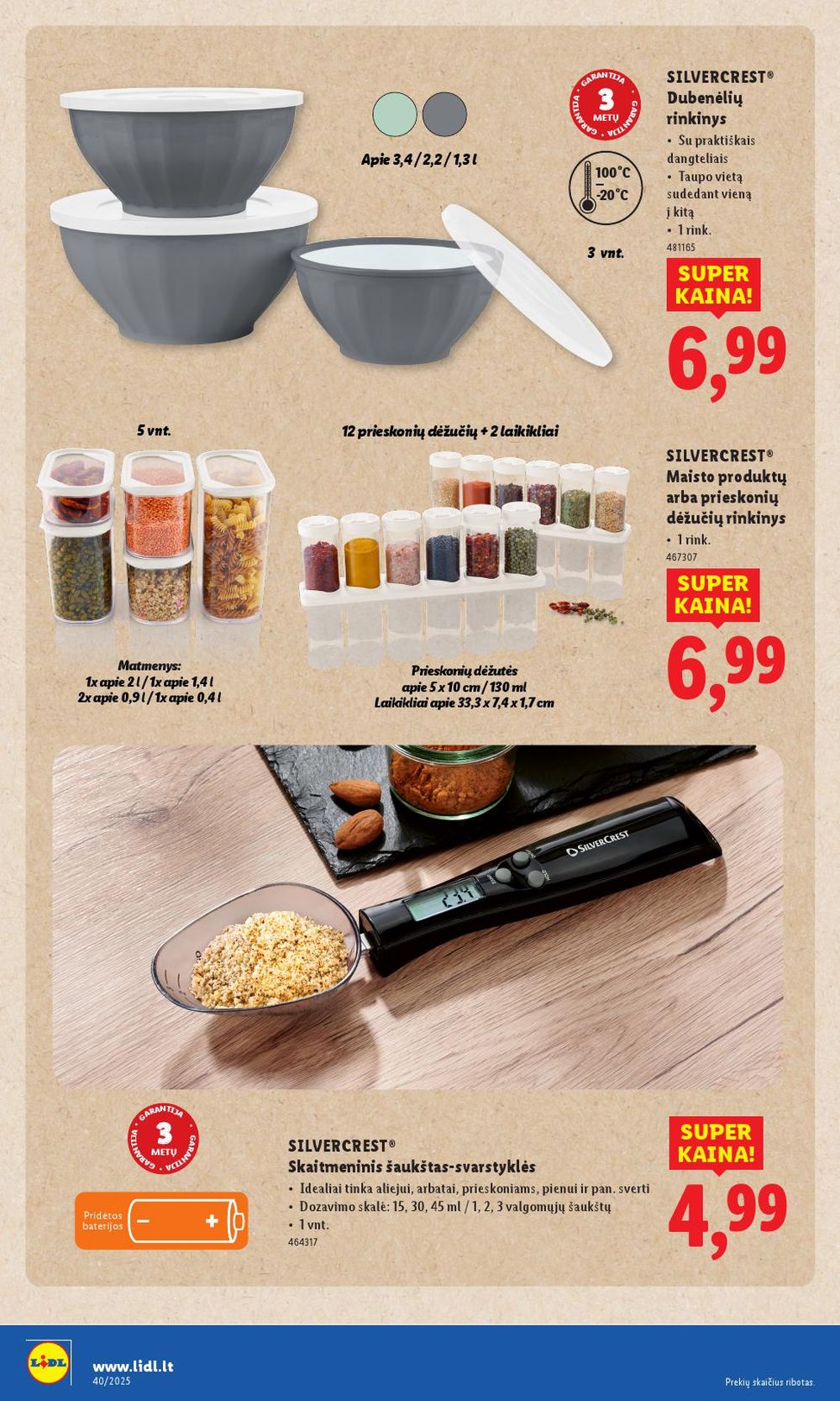 lidl - LIDL - Ne maisto prekių pasiūlymai (2025 09 29 - 2025 10 05) - page: 18 lidl - LIDL - Ne maisto prekių pasiūlymai (2025 09 29 - 2025 10 05) - page: 18