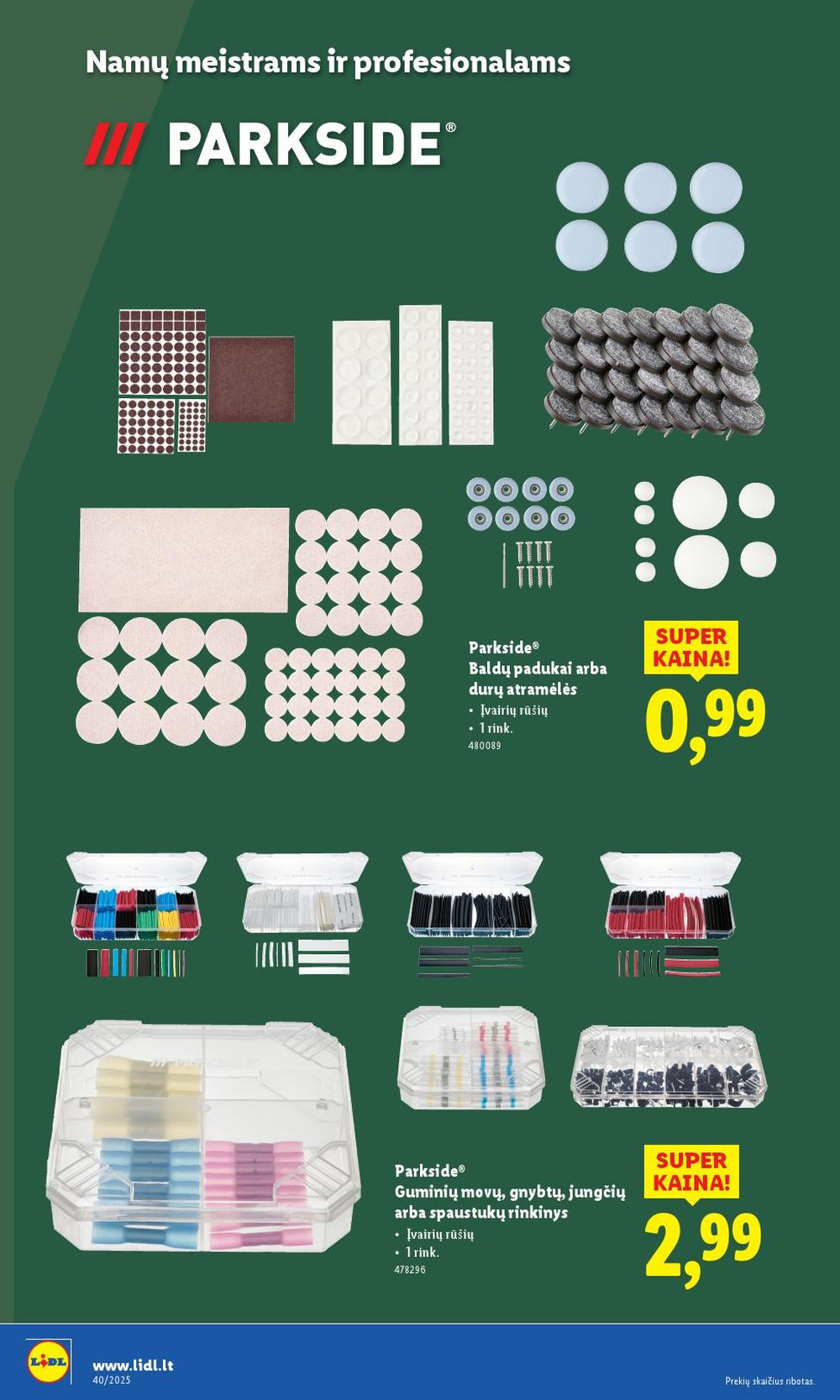 lidl - LIDL - Ne maisto prekių pasiūlymai (2025 09 29 - 2025 10 05) - page: 34 lidl - LIDL - Ne maisto prekių pasiūlymai (2025 09 29 - 2025 10 05) - page: 34