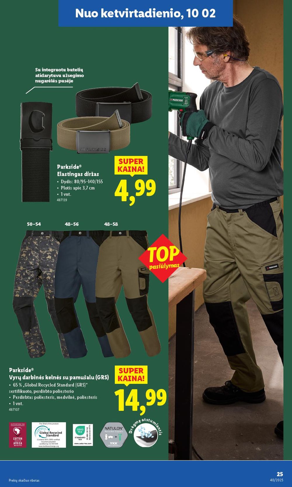 lidl - LIDL - Ne maisto prekių pasiūlymai (2025 09 29 - 2025 10 05) - page: 25 lidl - LIDL - Ne maisto prekių pasiūlymai (2025 09 29 - 2025 10 05) - page: 25