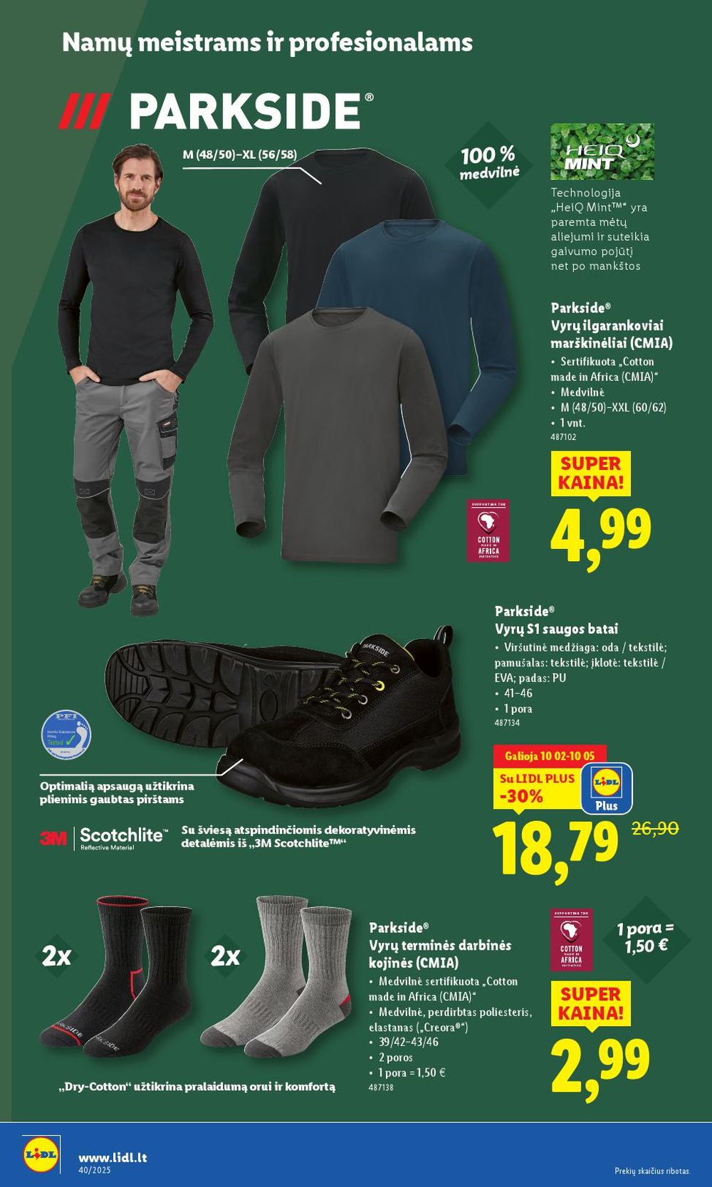 lidl - LIDL - Ne maisto prekių pasiūlymai (2025 09 29 - 2025 10 05) - page: 24 lidl - LIDL - Ne maisto prekių pasiūlymai (2025 09 29 - 2025 10 05) - page: 24
