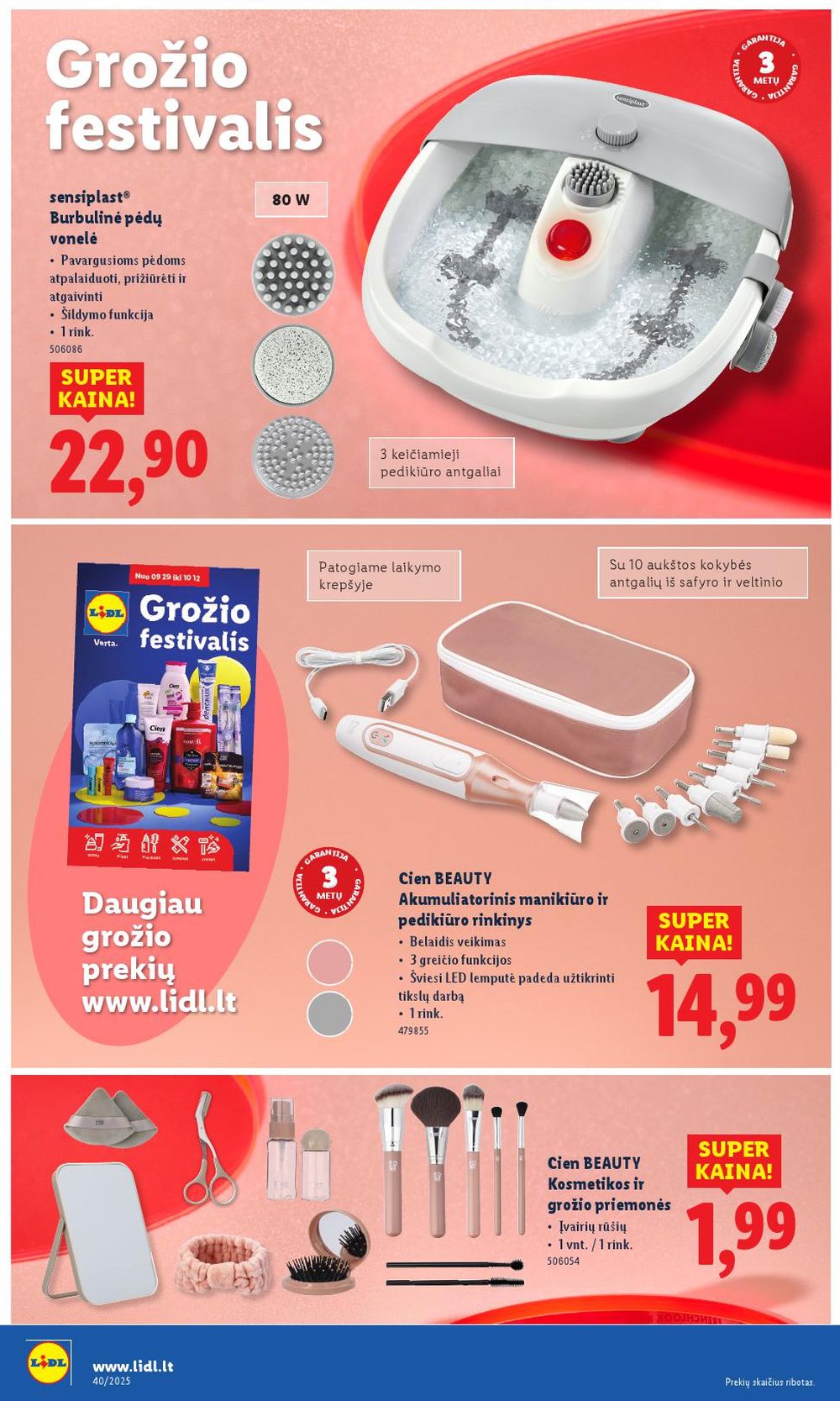 lidl - LIDL - Ne maisto prekių pasiūlymai (2025 09 29 - 2025 10 05) - page: 20 lidl - LIDL - Ne maisto prekių pasiūlymai (2025 09 29 - 2025 10 05) - page: 20