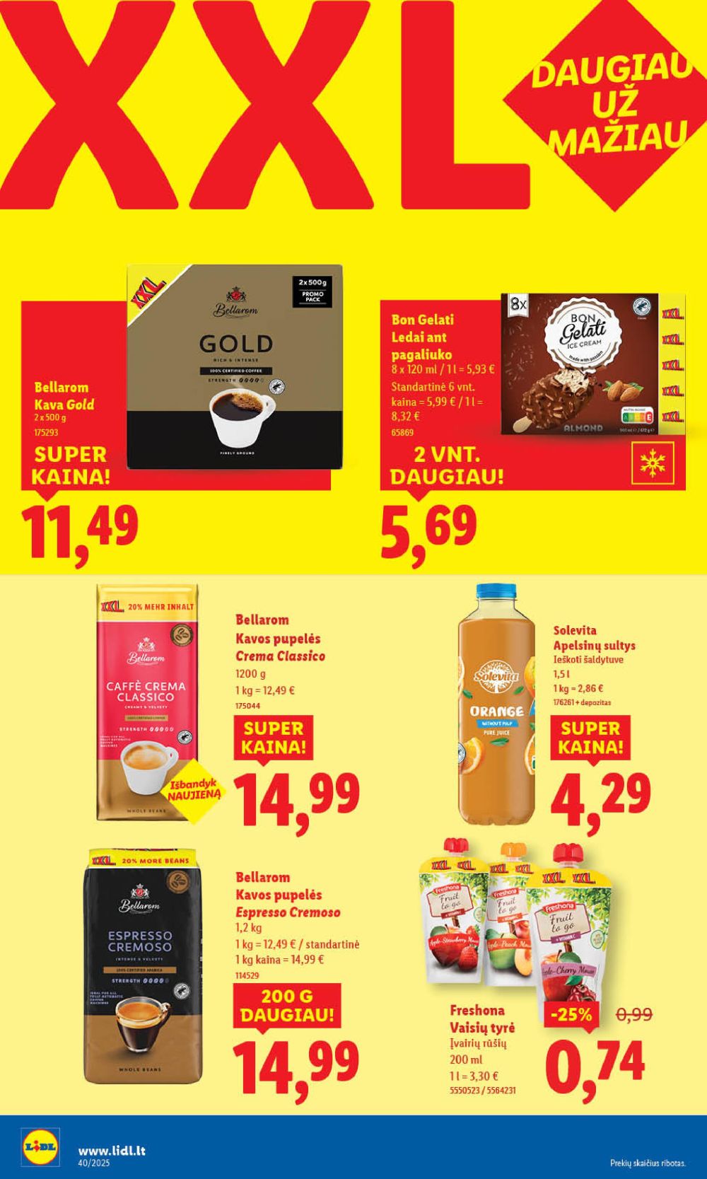 lidl - LIDL - Maisto prekių pasiūlymai (2025 09 29 - 2025 10 05) - page: 12