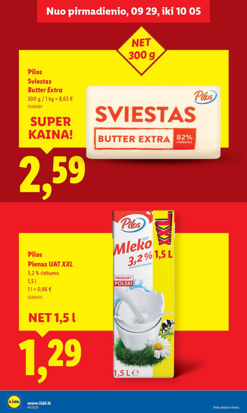 lidl - LIDL - Maisto prekių pasiūlymai (2025 09 29 - 2025 10 05) - page: 18