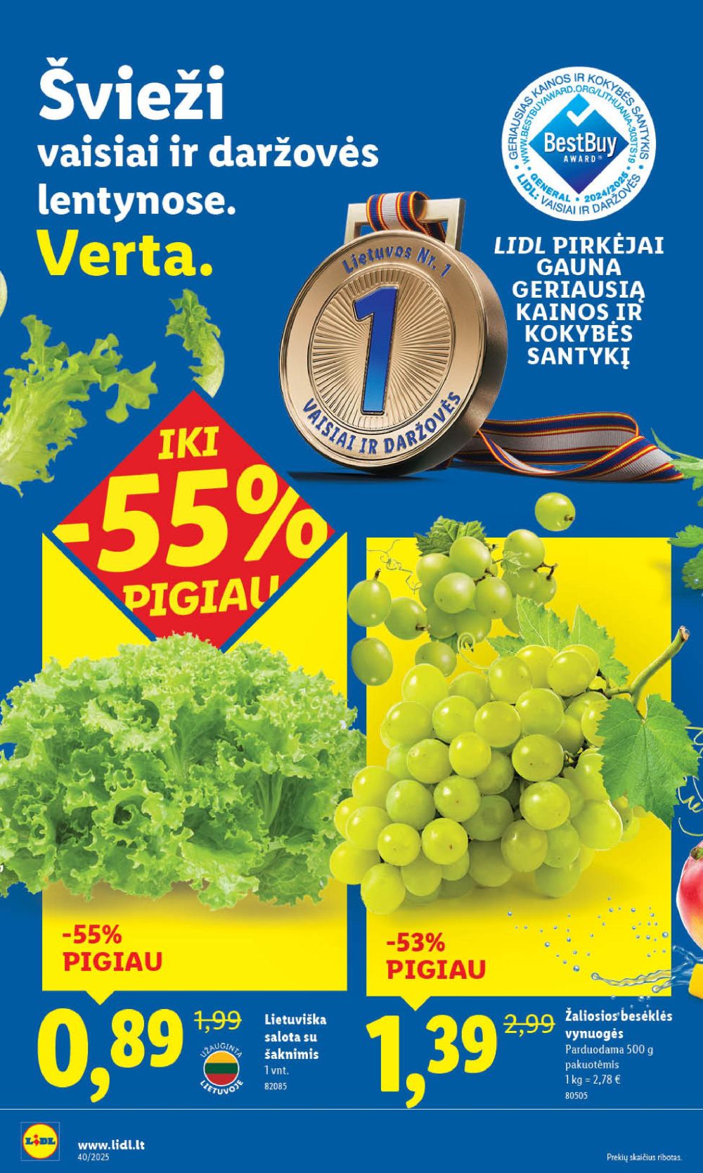 lidl - LIDL - Maisto prekių pasiūlymai (2025 09 29 - 2025 10 05) - page: 2