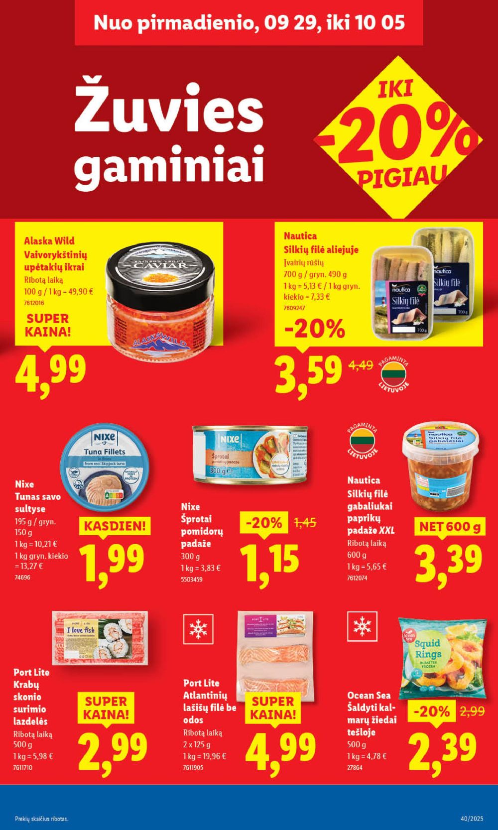 lidl - LIDL - Maisto prekių pasiūlymai (2025 09 29 - 2025 10 05) - page: 25
