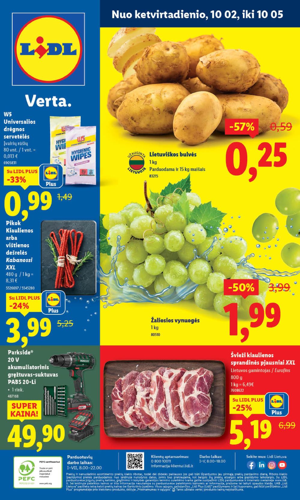 lidl - LIDL - Maisto prekių pasiūlymai (2025 09 29 - 2025 10 05) - page: 48