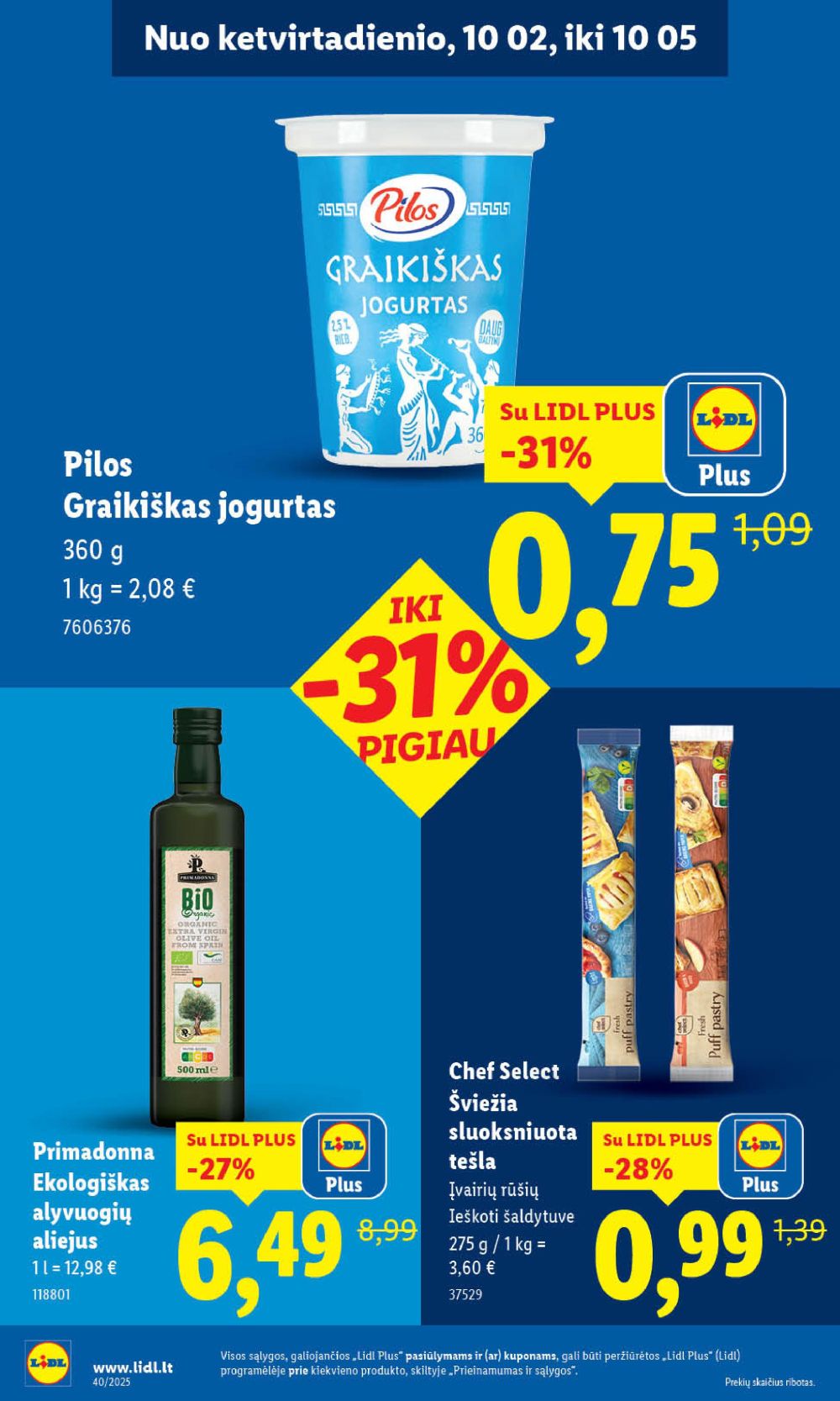 lidl - LIDL - Maisto prekių pasiūlymai (2025 09 29 - 2025 10 05) - page: 50