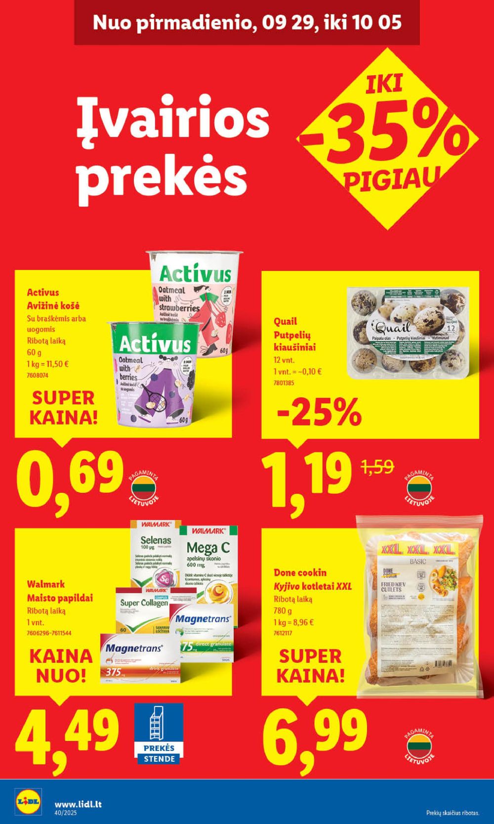 lidl - LIDL - Maisto prekių pasiūlymai (2025 09 29 - 2025 10 05) - page: 26