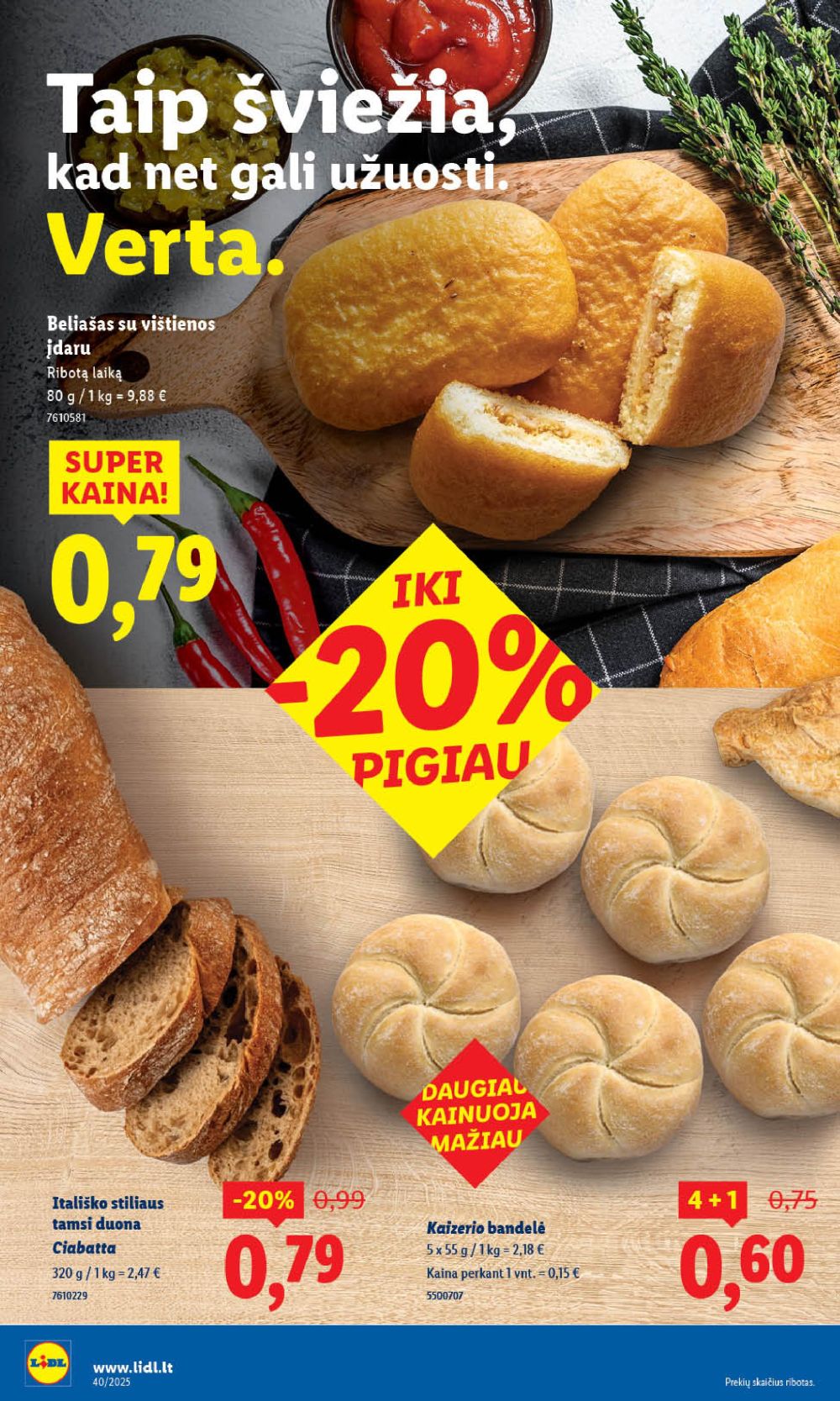lidl - LIDL - Maisto prekių pasiūlymai (2025 09 29 - 2025 10 05) - page: 4