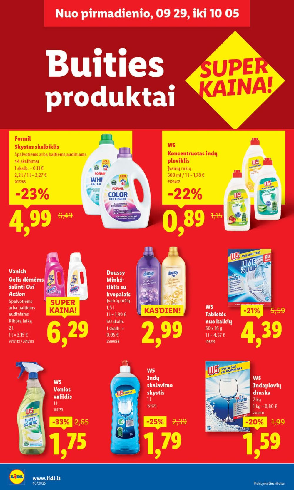 lidl - LIDL - Maisto prekių pasiūlymai (2025 09 29 - 2025 10 05) - page: 46