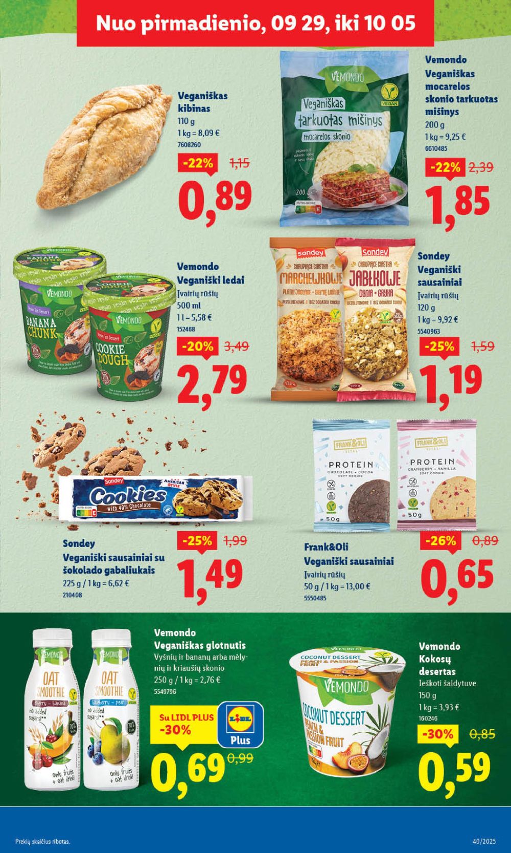 lidl - LIDL - Maisto prekių pasiūlymai (2025 09 29 - 2025 10 05) - page: 35
