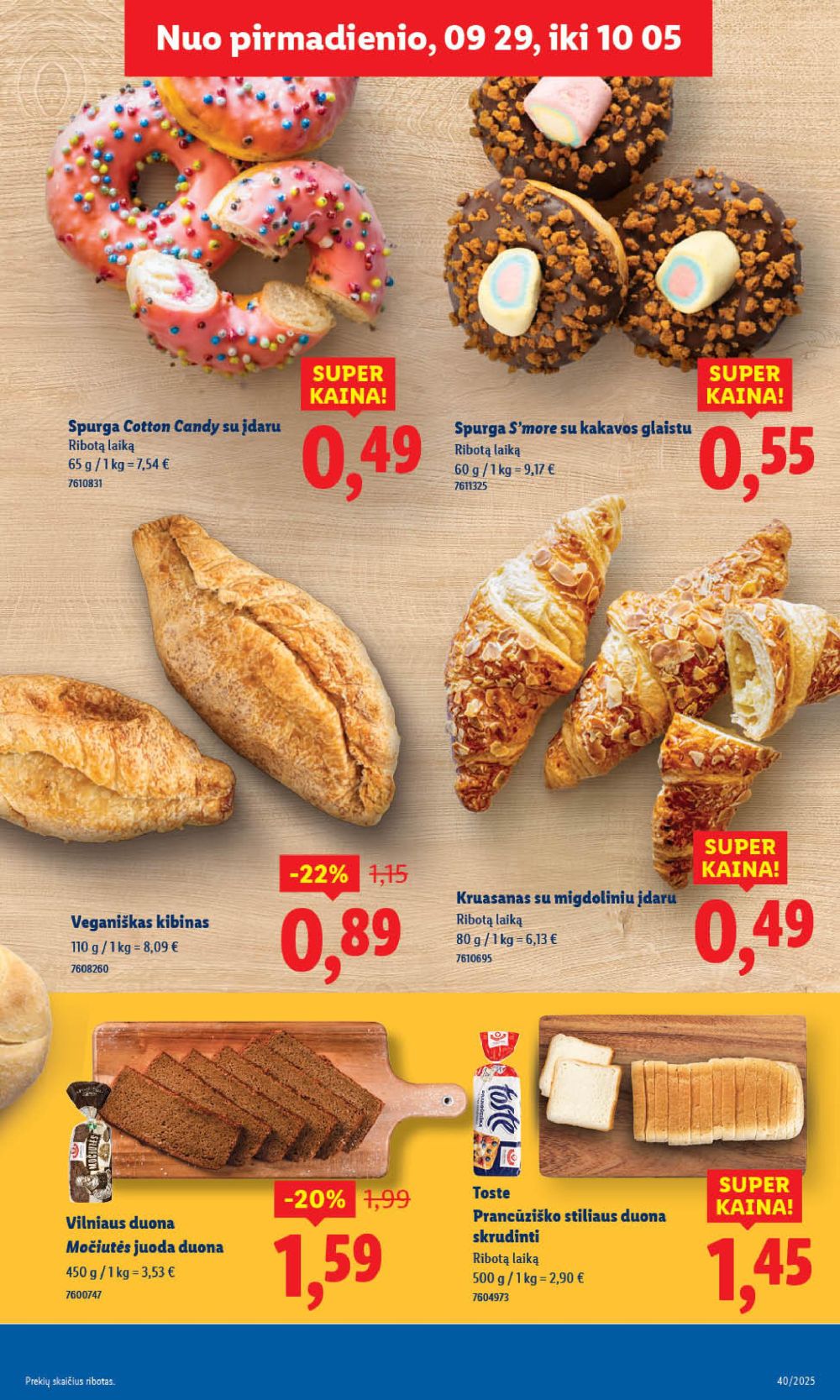 lidl - LIDL - Maisto prekių pasiūlymai (2025 09 29 - 2025 10 05) - page: 5