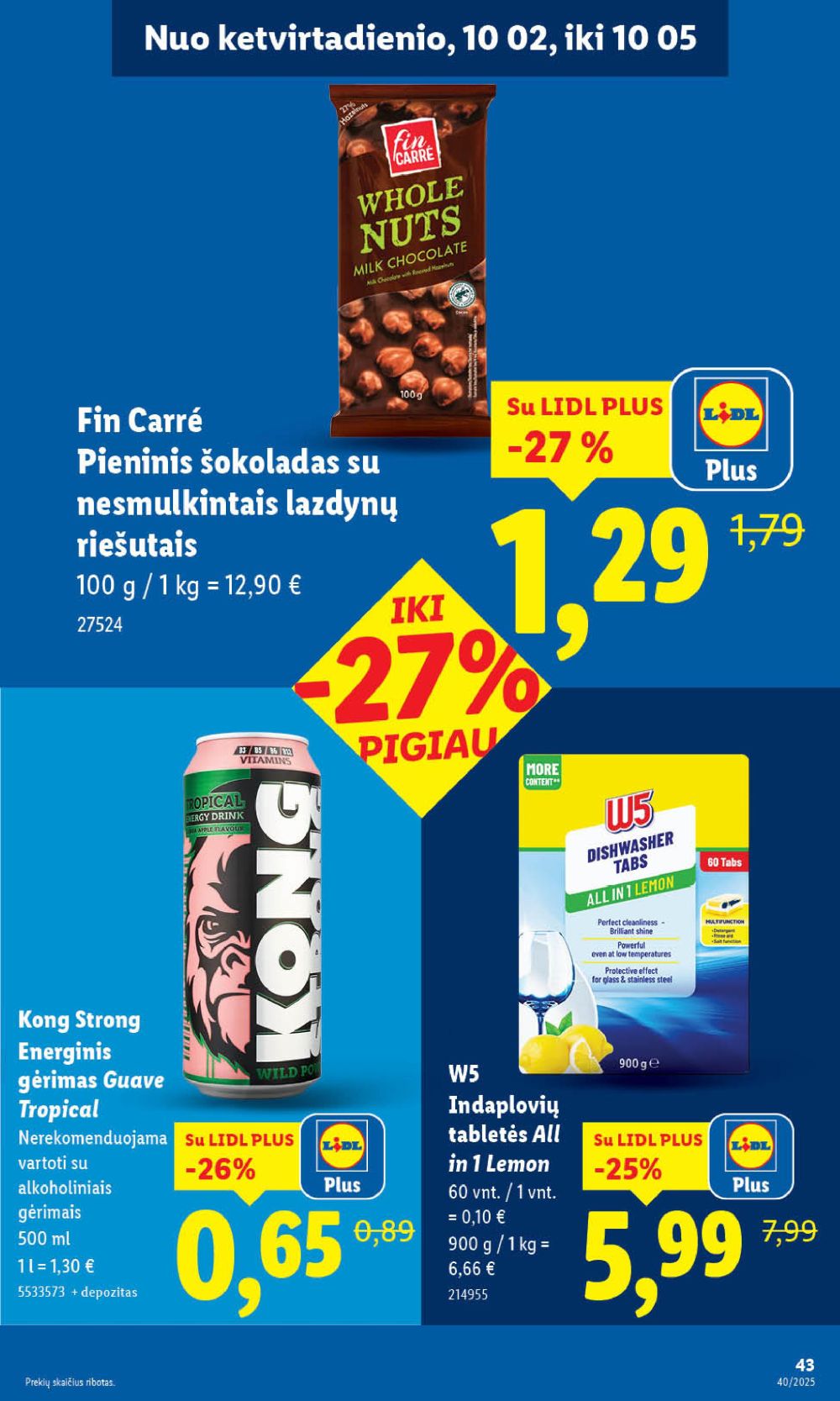 lidl - LIDL - Maisto prekių pasiūlymai (2025 09 29 - 2025 10 05) - page: 51