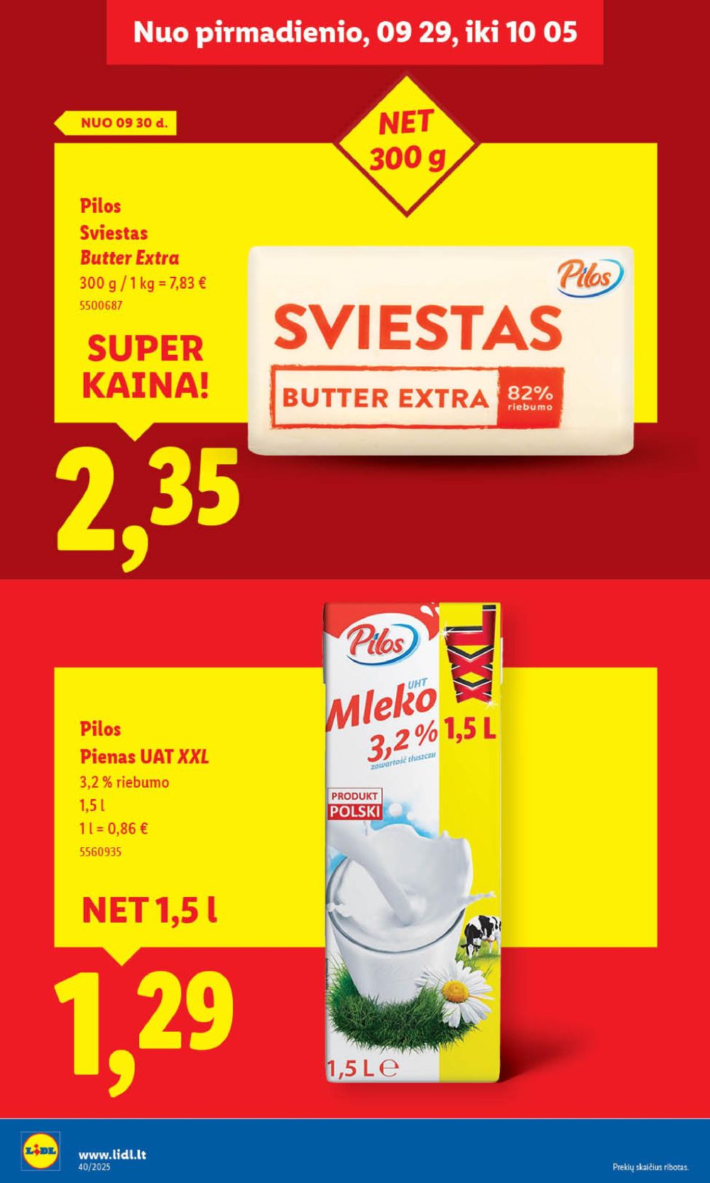 lidl - LIDL - Maisto prekių pasiūlymai (2025 10 02 - 2025 10 05) - page: 26