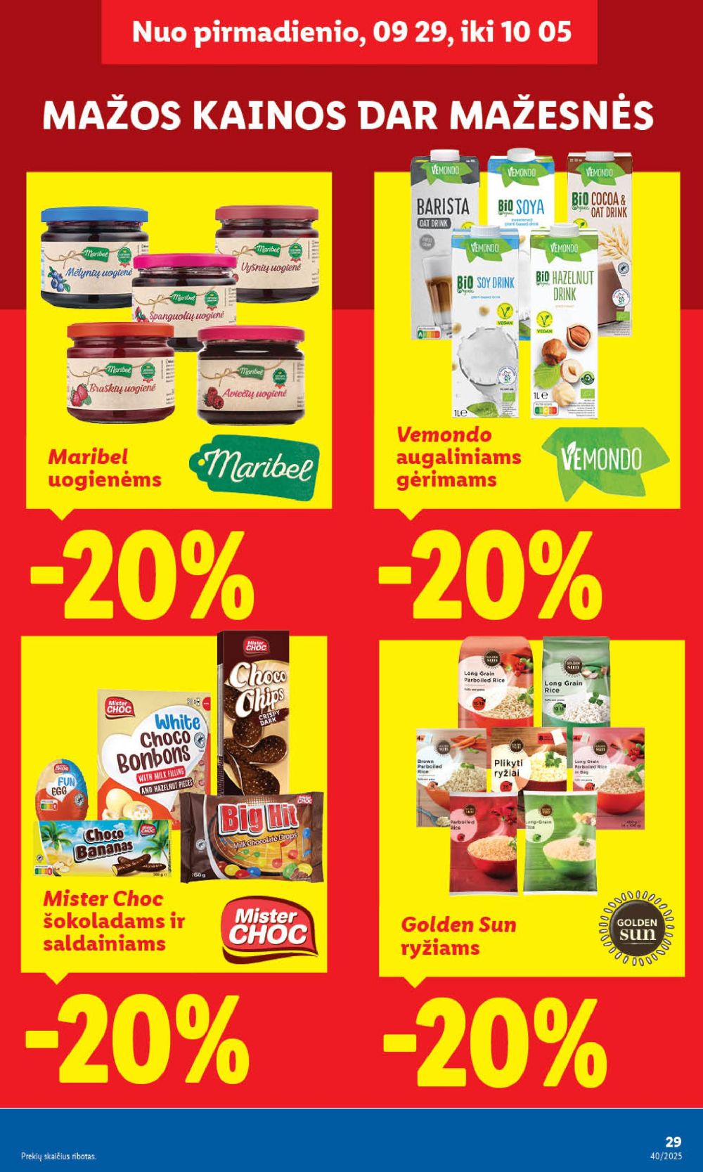 lidl - LIDL - Maisto prekių pasiūlymai (2025 10 02 - 2025 10 05) - page: 45