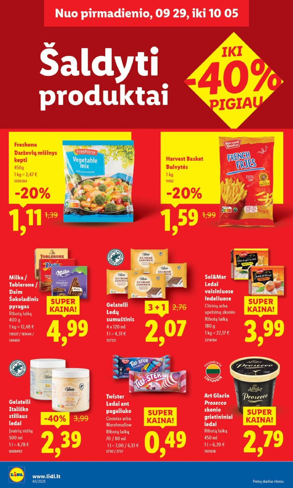 lidl - LIDL - Maisto prekių pasiūlymai (2025 10 02 - 2025 10 05) - page: 30