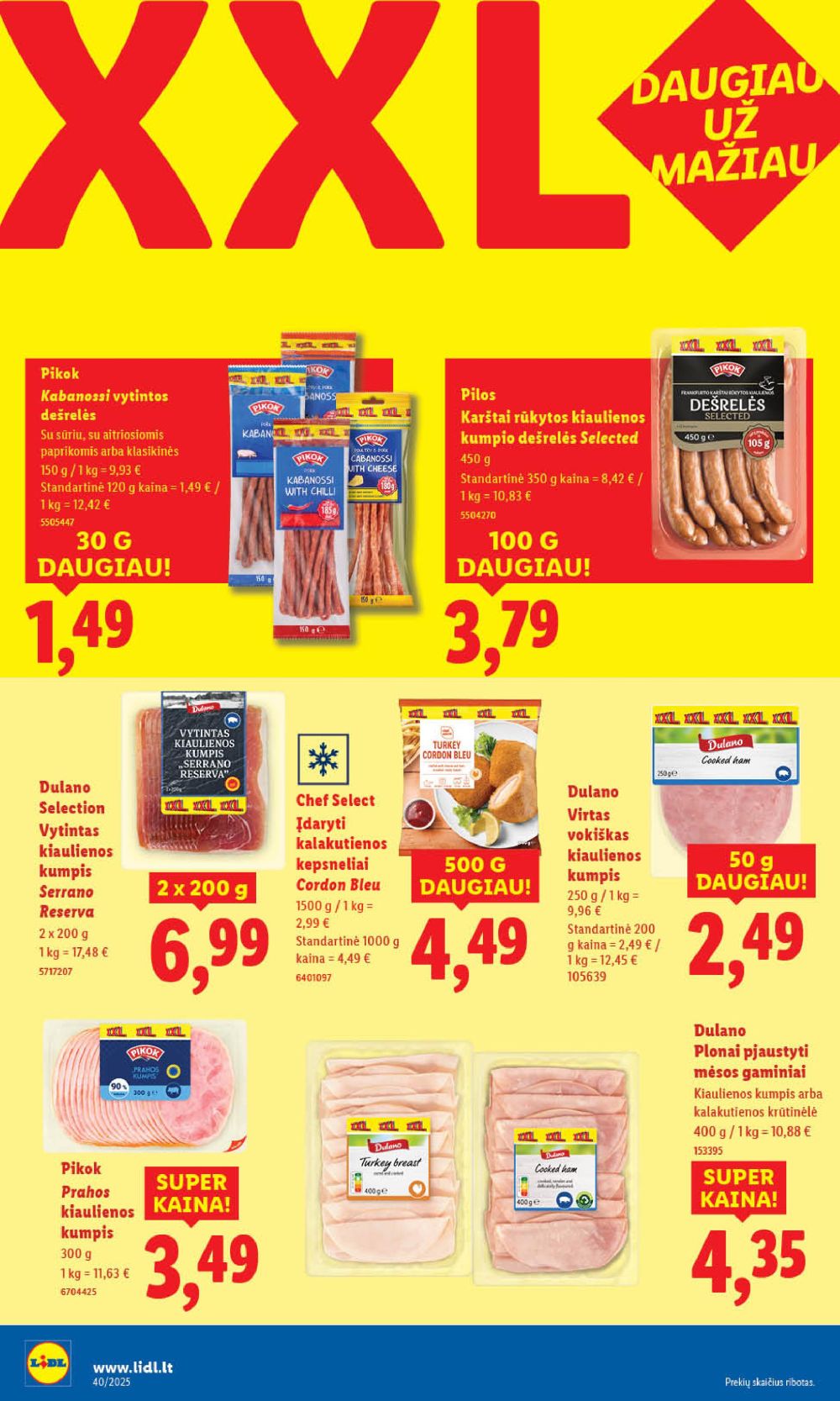 lidl - LIDL - Maisto prekių pasiūlymai (2025 10 02 - 2025 10 05) - page: 16
