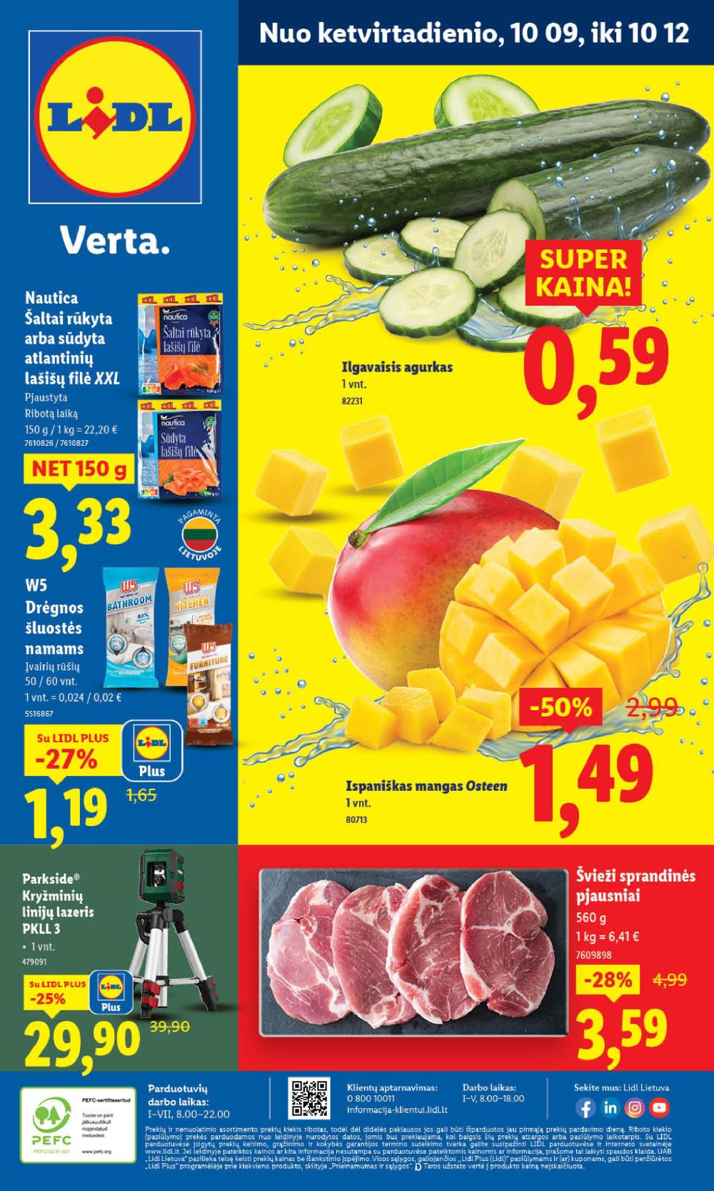 lidl - LIDL - Maisto prekių pasiūlymai (2025 10 06 - 2025 10 12) - page: 64