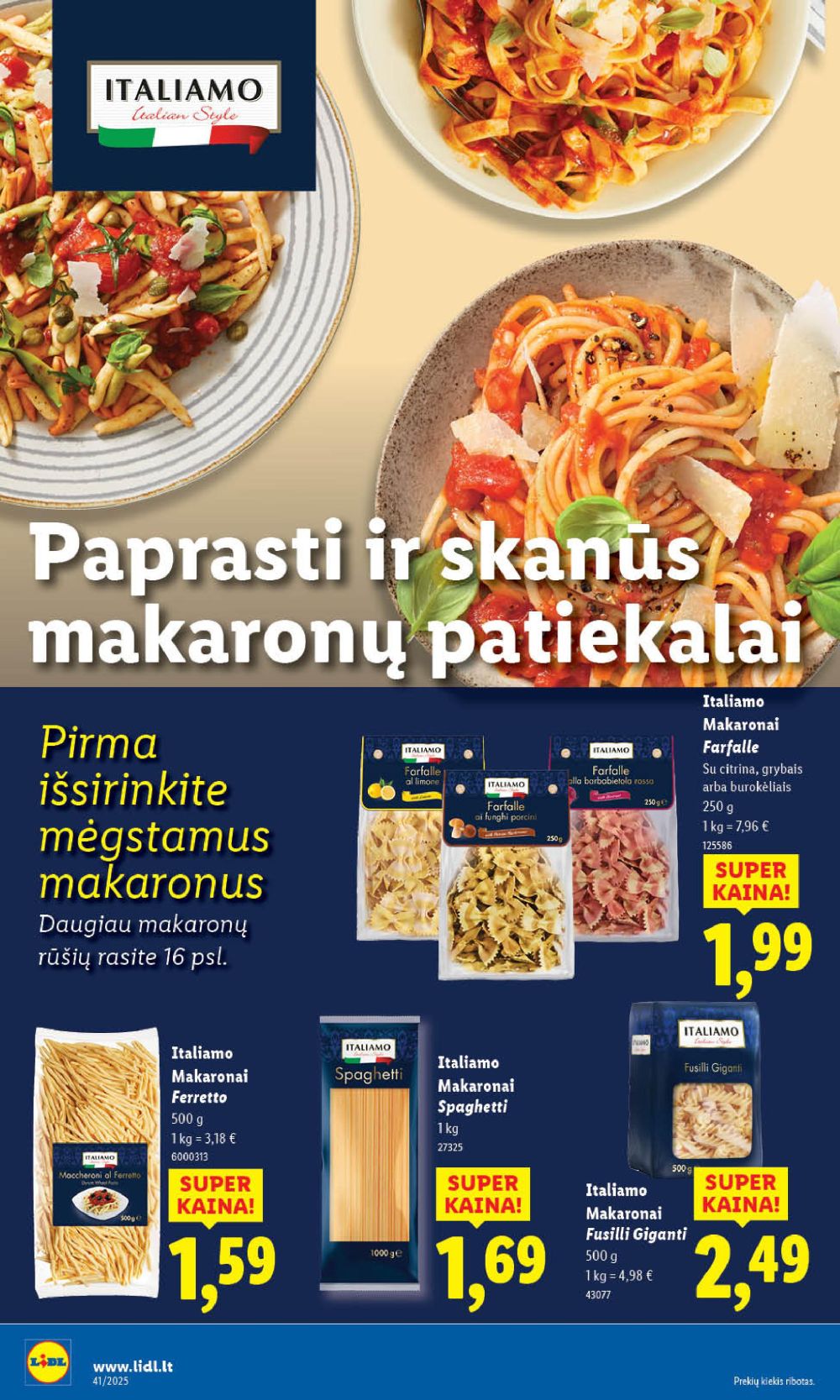 lidl - LIDL - Maisto prekių pasiūlymai (2025 10 06 - 2025 10 12) - page: 26